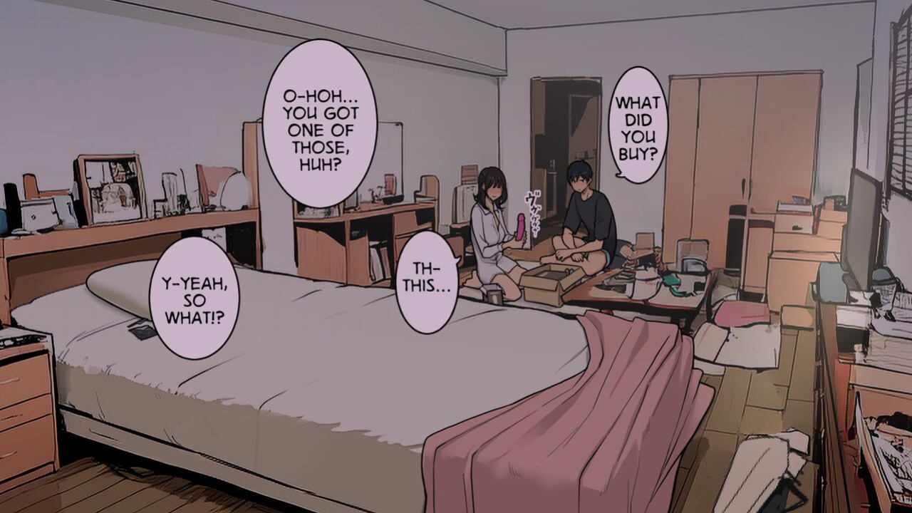 [Wakamatsu] Takuhaibin no Uketorikata ga Dandan Darashinaku Natte Iku OL-chan (+ Ura-hen) | A Woman Whose Greetings to the Delivery Man Gradually Get Sloppier (+ Other Side)
