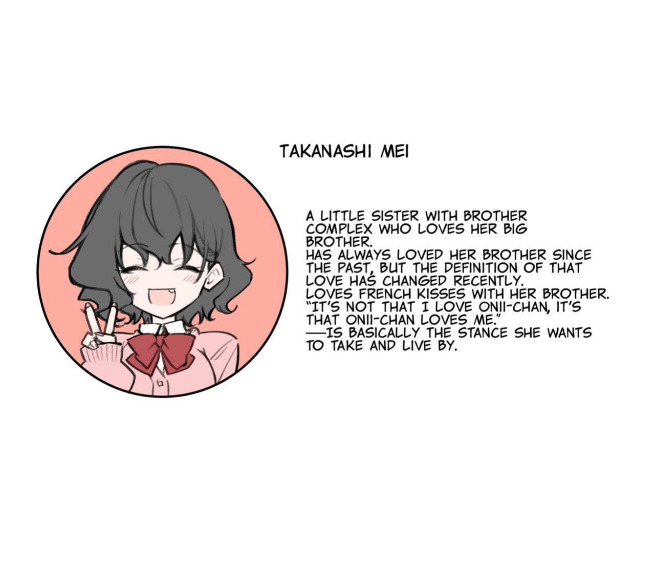 [MM] Imouto Series | Kiss-loving Mei-chan