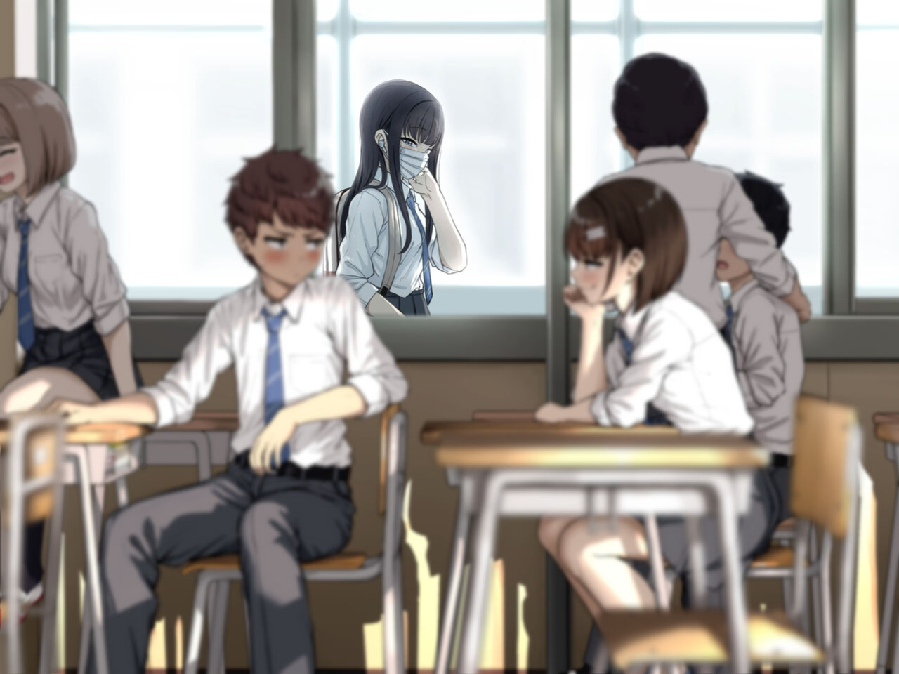 [Aoi Dennou (Aoi Tiduru)] Ushiro no Seki no Aitsu
