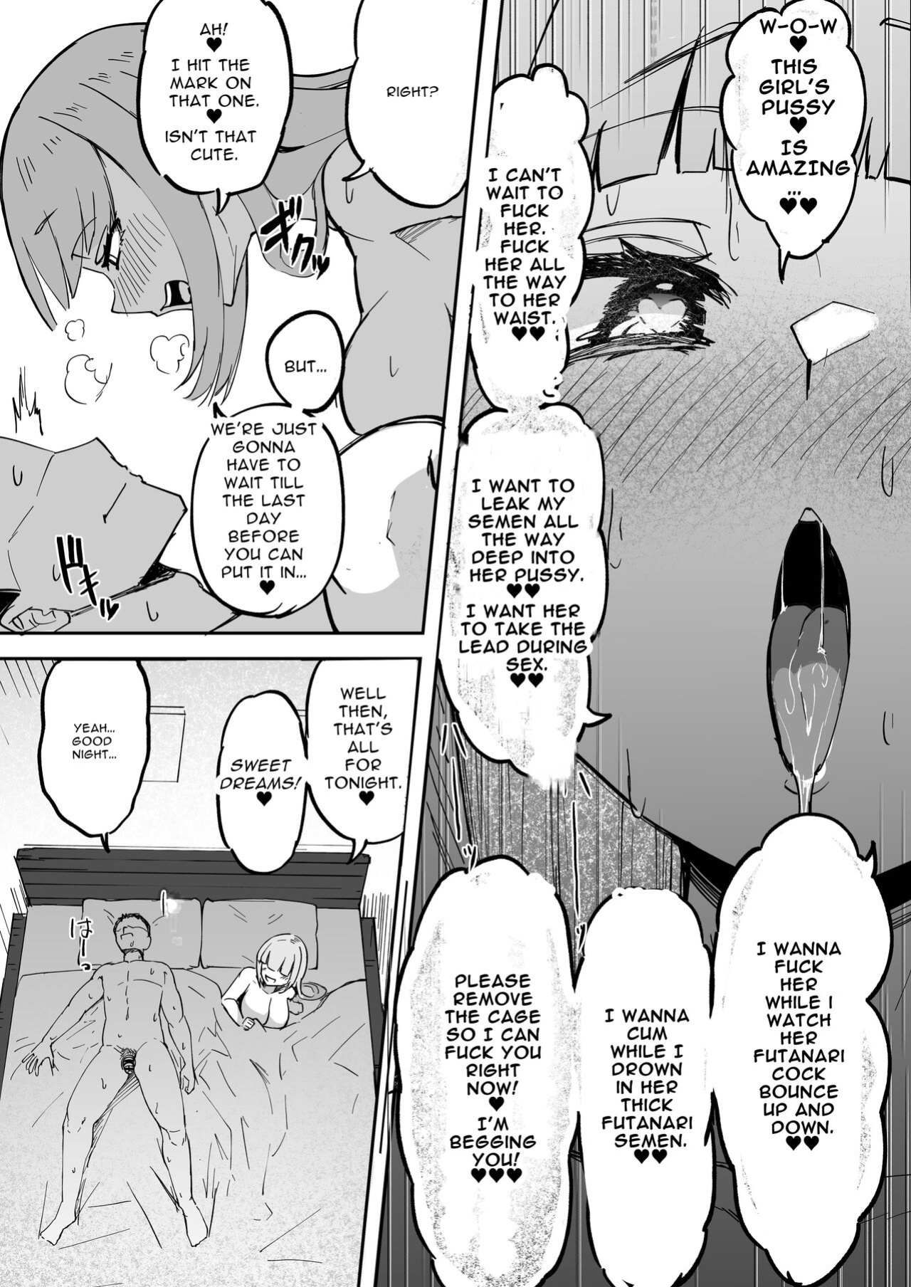[Futamare (akiAmare)] Futanari OL Futatama Tsukasa-chan to Icha Love Shasei Kanri Polynesian Sex de Kairakuzuke no 5-kakan [Baron TL]