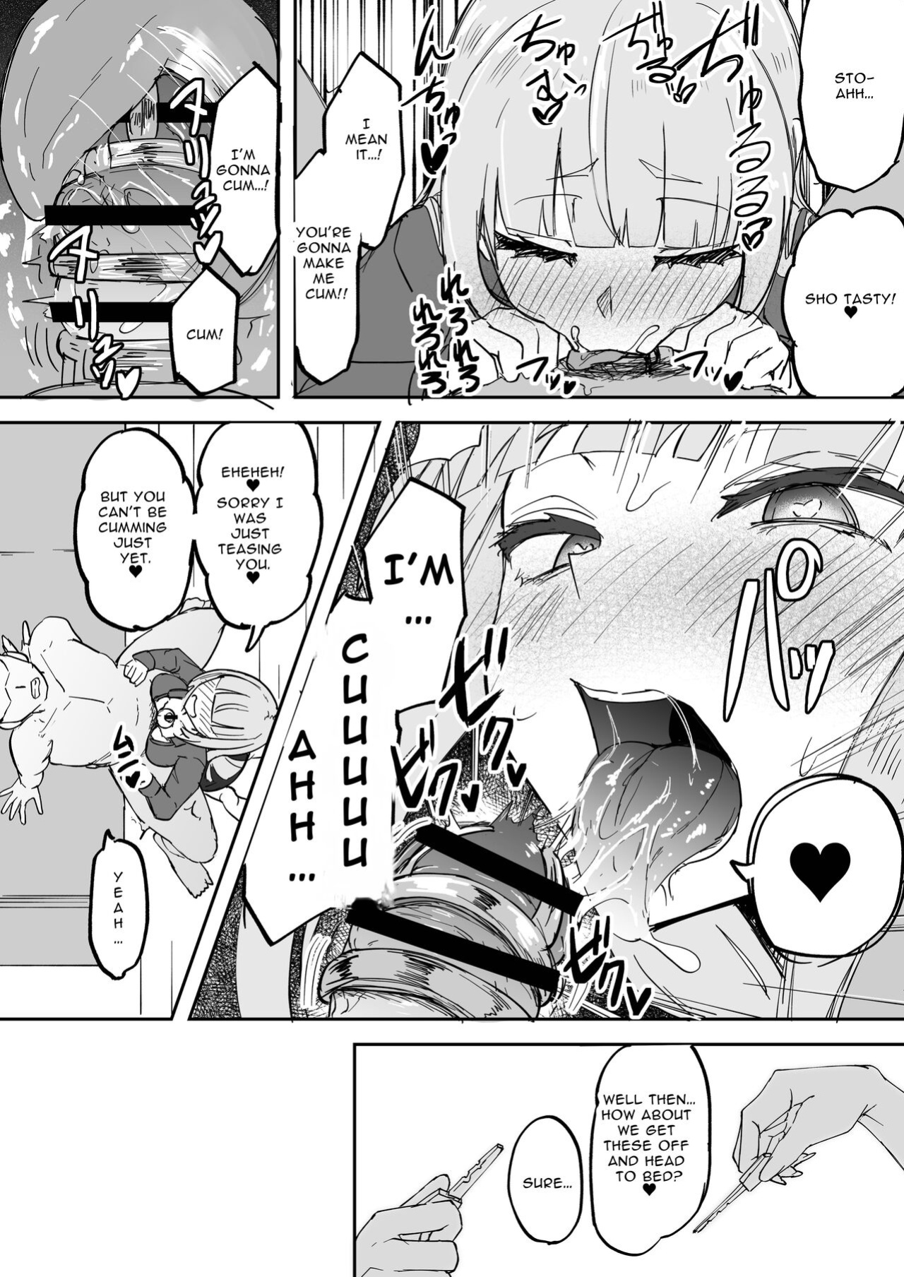 [Futamare (akiAmare)] Futanari OL Futatama Tsukasa-chan to Icha Love Shasei Kanri Polynesian Sex de Kairakuzuke no 5-kakan [Baron TL]