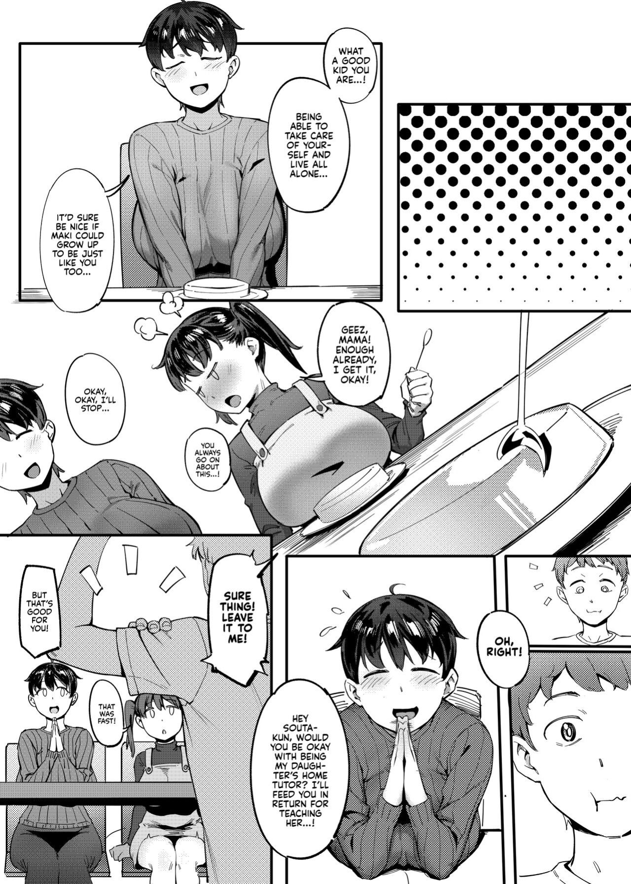 [Choushizen Kenkyuujo (Meido Sushi)] Tonari no Haruka-san | My Next Door Neighbour Haruka-san [Kyuume]