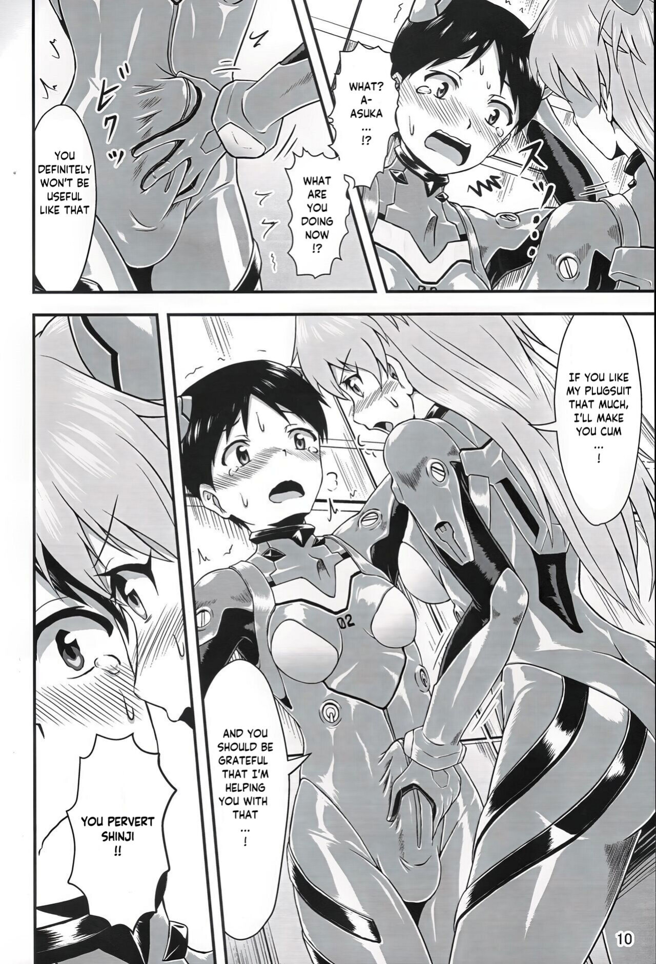 (Pitaket) [Isurusdo (Aozame Takao)] Plugsuit Josou ja Nai to...! RED | Is that plugsuit cross-dressing...!? (Neon Genesis Evangelion) [KM_42]