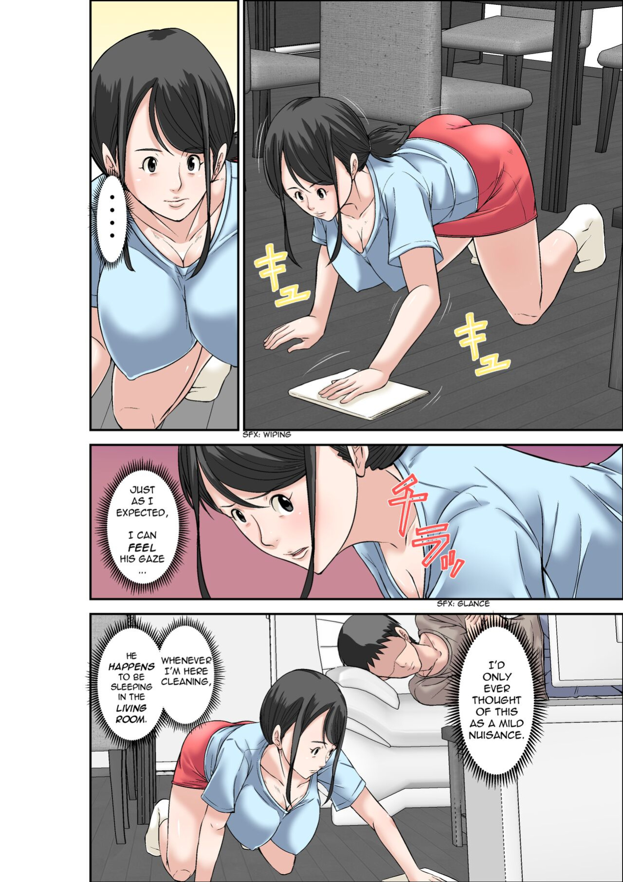 [Hoyoyodou] Musuko no Kyokon no Toriko ni Natte Shimatta Chou Binkan Taishitsu no Okaa-san | A Hypersensitive Mom Gets Addicted to Her Son's Big Cock [incogna777]