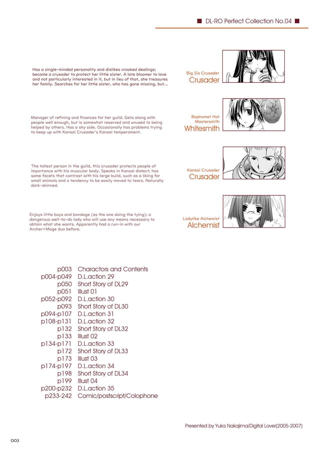 [Digital Lover (Nakajima Yuka)] DL-RO Soushuuhen 04 - DL-RO Perfect Collection No. 04 (Ragnarok Online)