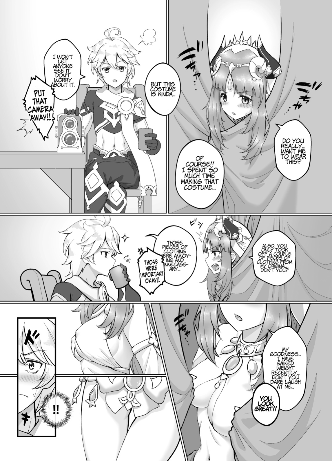 [RoyBoy Robo (RoyBoy)] Nilou Bloom (Genshin Impact) [LunaticSeibah] [Uncensored]