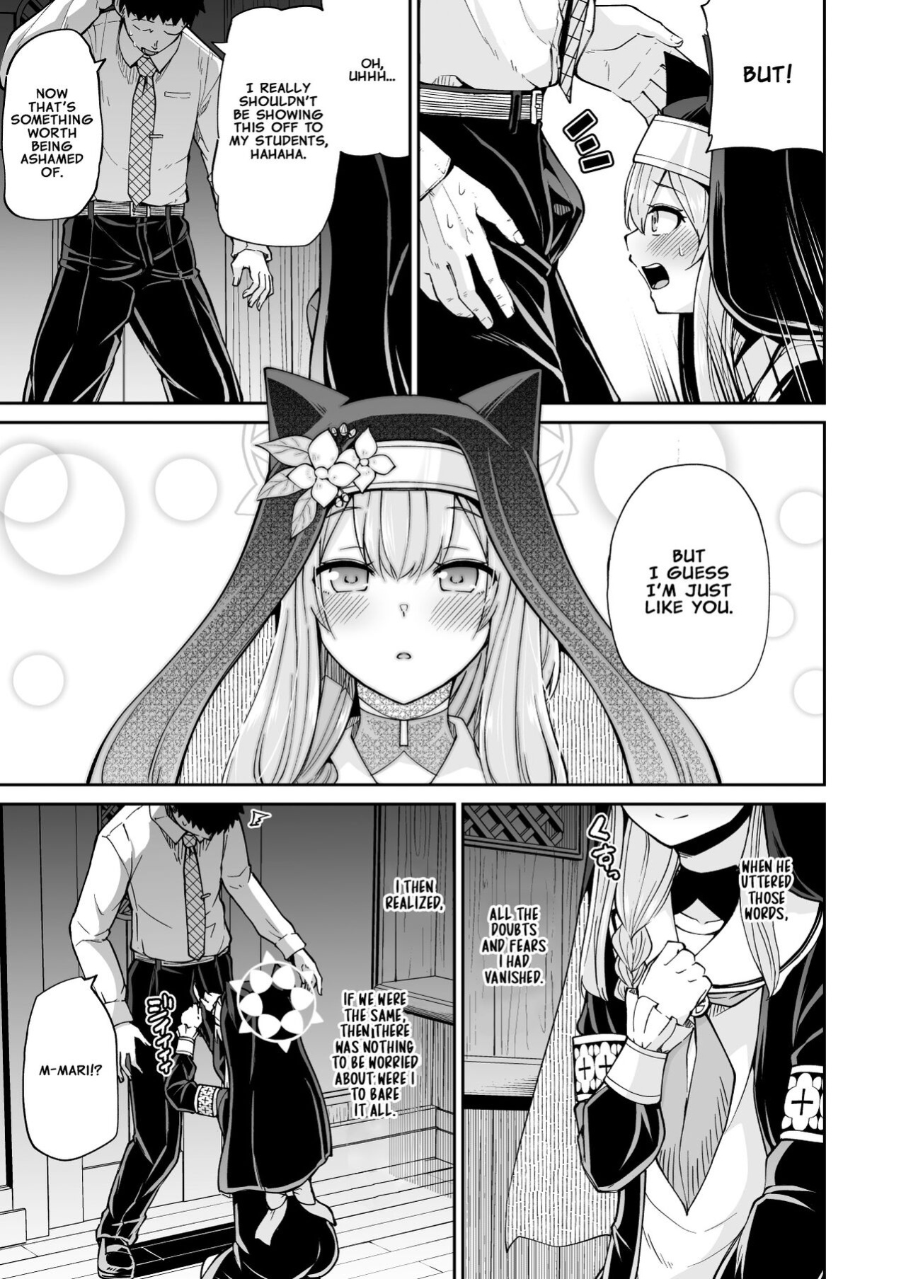 [Kitsuneya (Leafy)] Mari no Himegoto | Mari's Secret (Blue Archive)