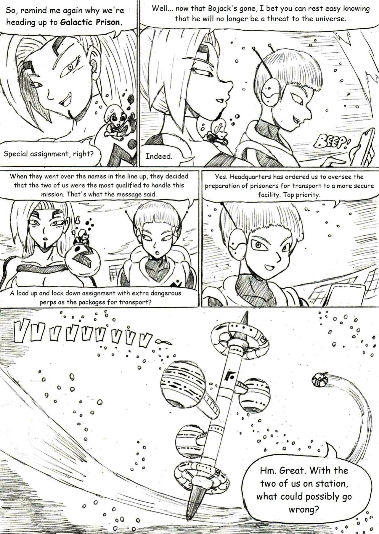 [TheWriteFiction] DRAGONBALL Z Golden Age - Chapter 7 - Resolutions