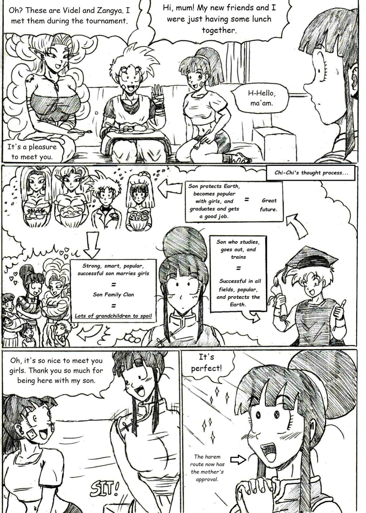 [TheWriteFiction] DRAGONBALL Z Golden Age - Chapter 7 - Resolutions