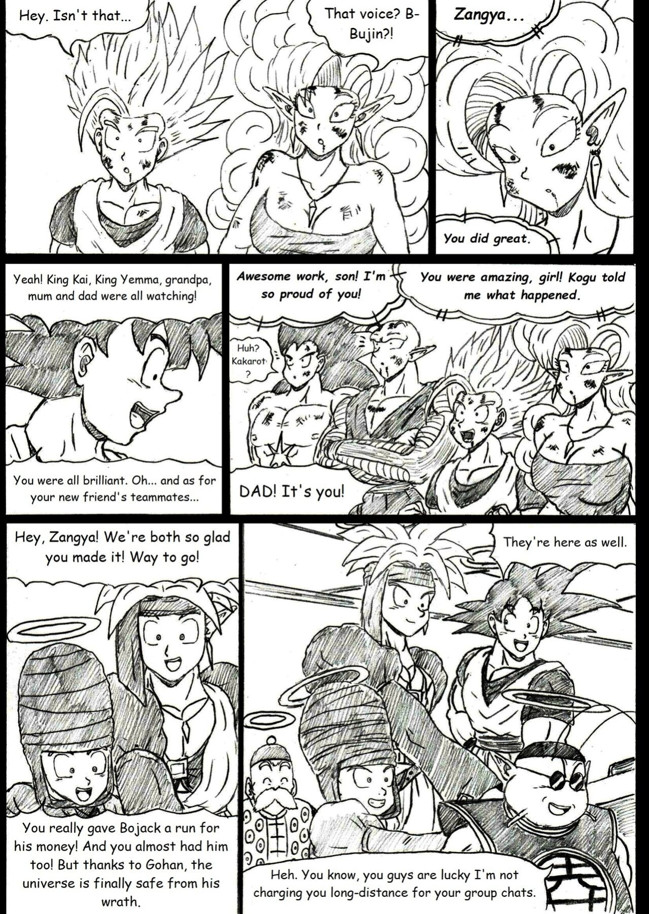 [TheWriteFiction] DRAGONBALL Z Golden Age - Chapter 7 - Resolutions