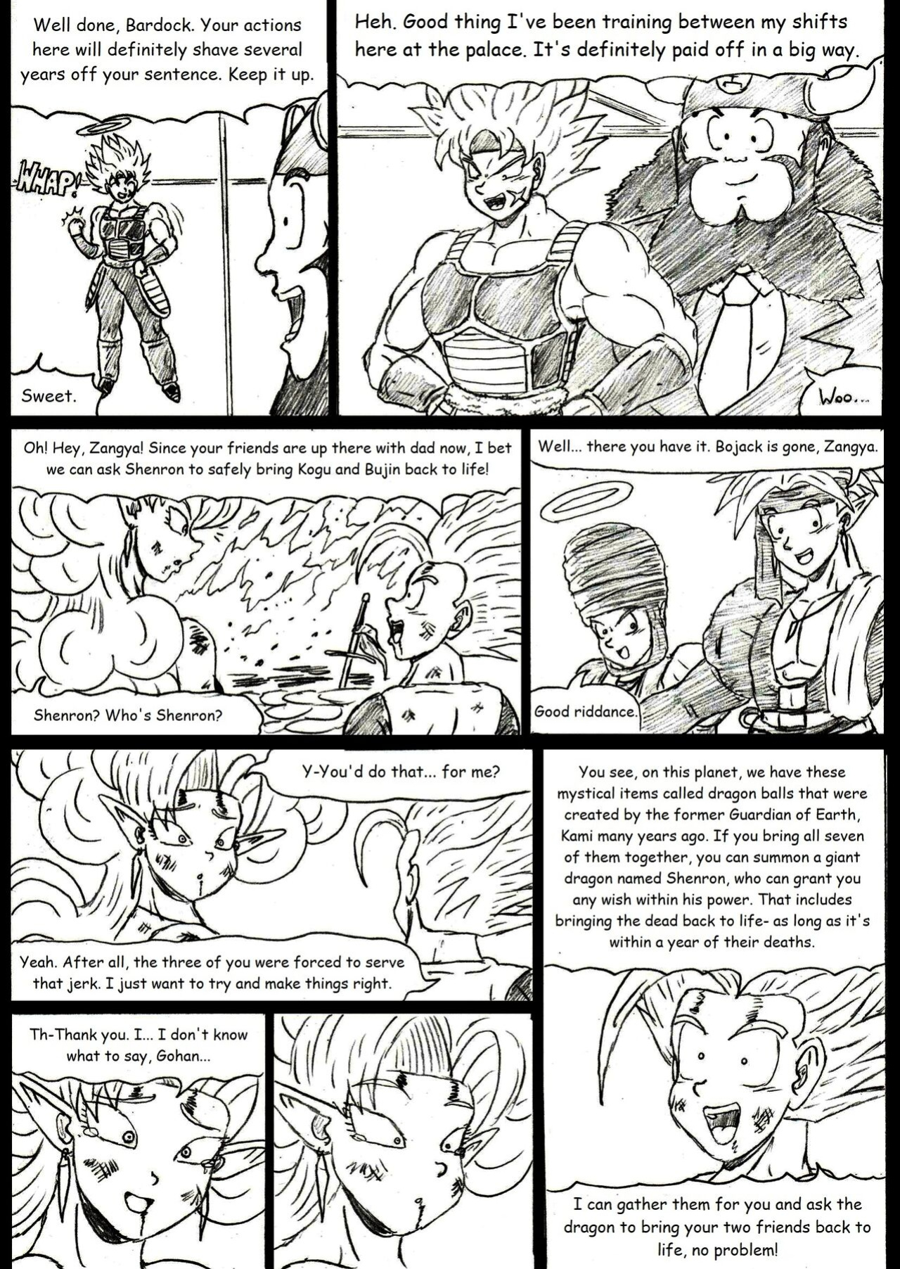 [TheWriteFiction] DRAGONBALL Z Golden Age - Chapter 7 - Resolutions