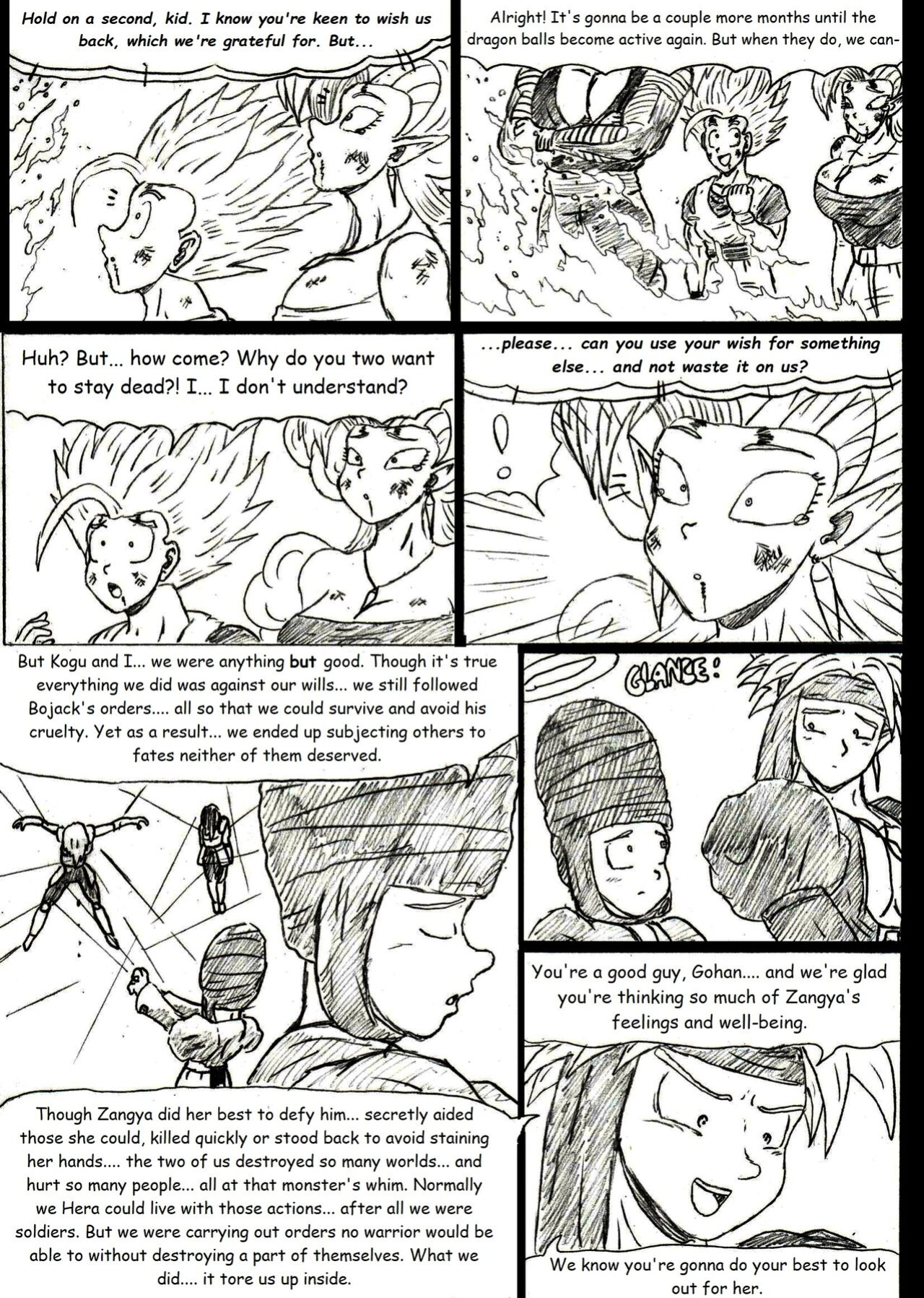 [TheWriteFiction] DRAGONBALL Z Golden Age - Chapter 7 - Resolutions