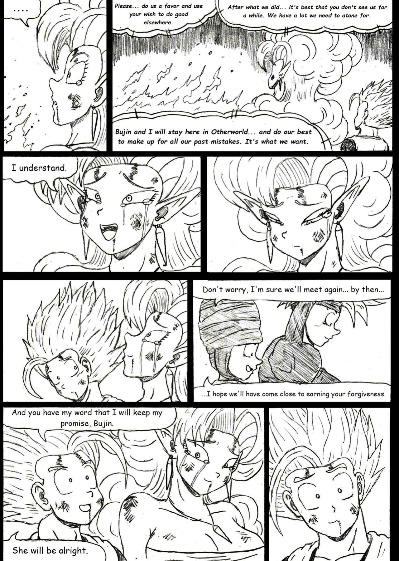 [TheWriteFiction] DRAGONBALL Z Golden Age - Chapter 7 - Resolutions