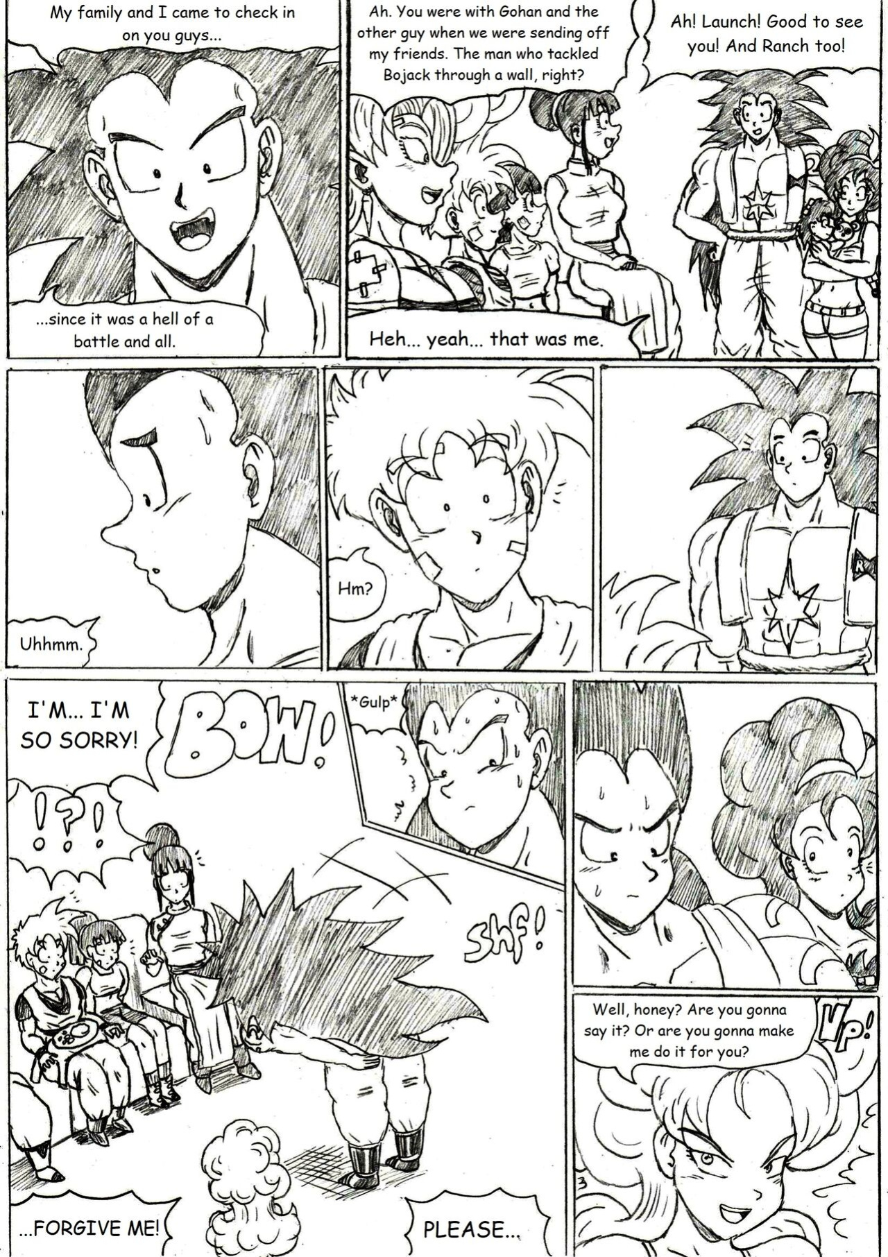 [TheWriteFiction] DRAGONBALL Z Golden Age - Chapter 7 - Resolutions