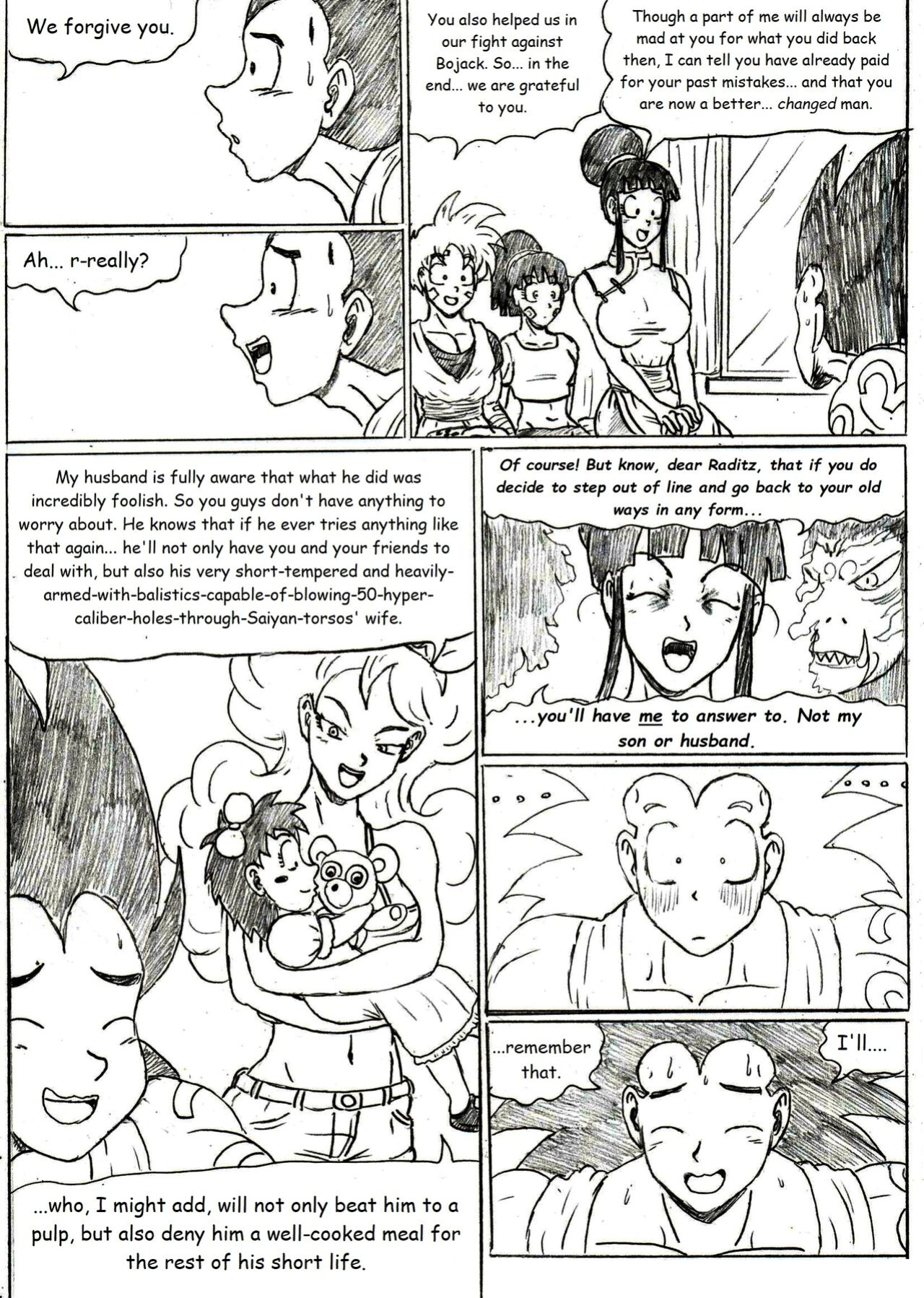 [TheWriteFiction] DRAGONBALL Z Golden Age - Chapter 7 - Resolutions