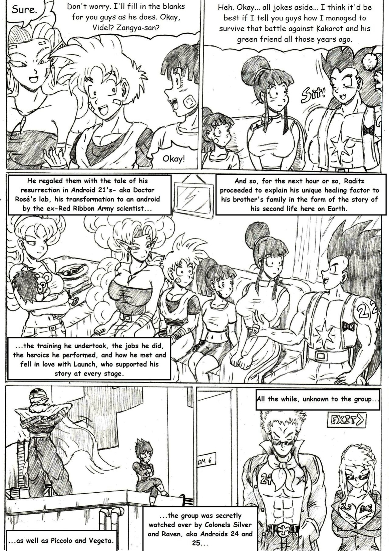 [TheWriteFiction] DRAGONBALL Z Golden Age - Chapter 7 - Resolutions
