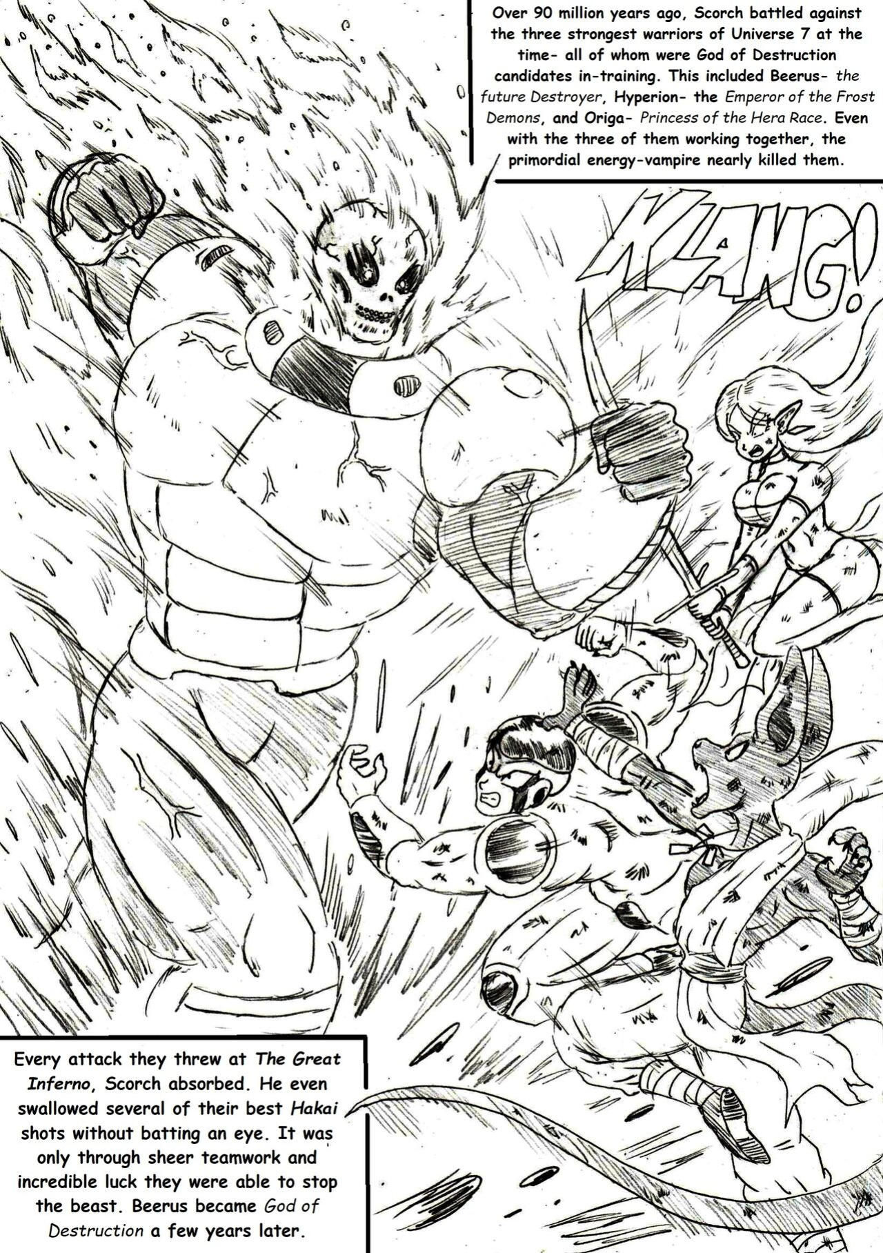 [TheWriteFiction] DRAGONBALL Z Golden Age - Chapter 7 - Resolutions