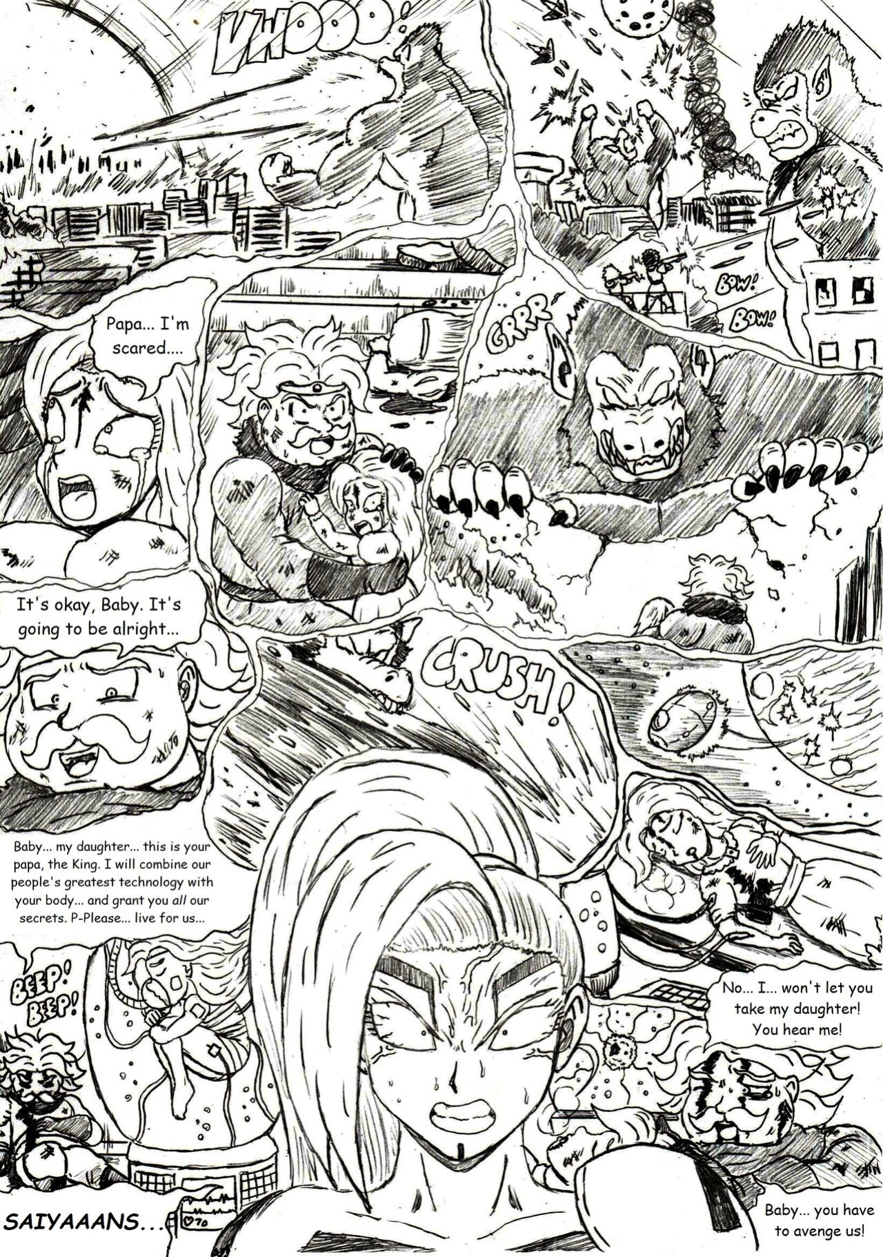 [TheWriteFiction] DRAGONBALL Z Golden Age - Chapter 7 - Resolutions