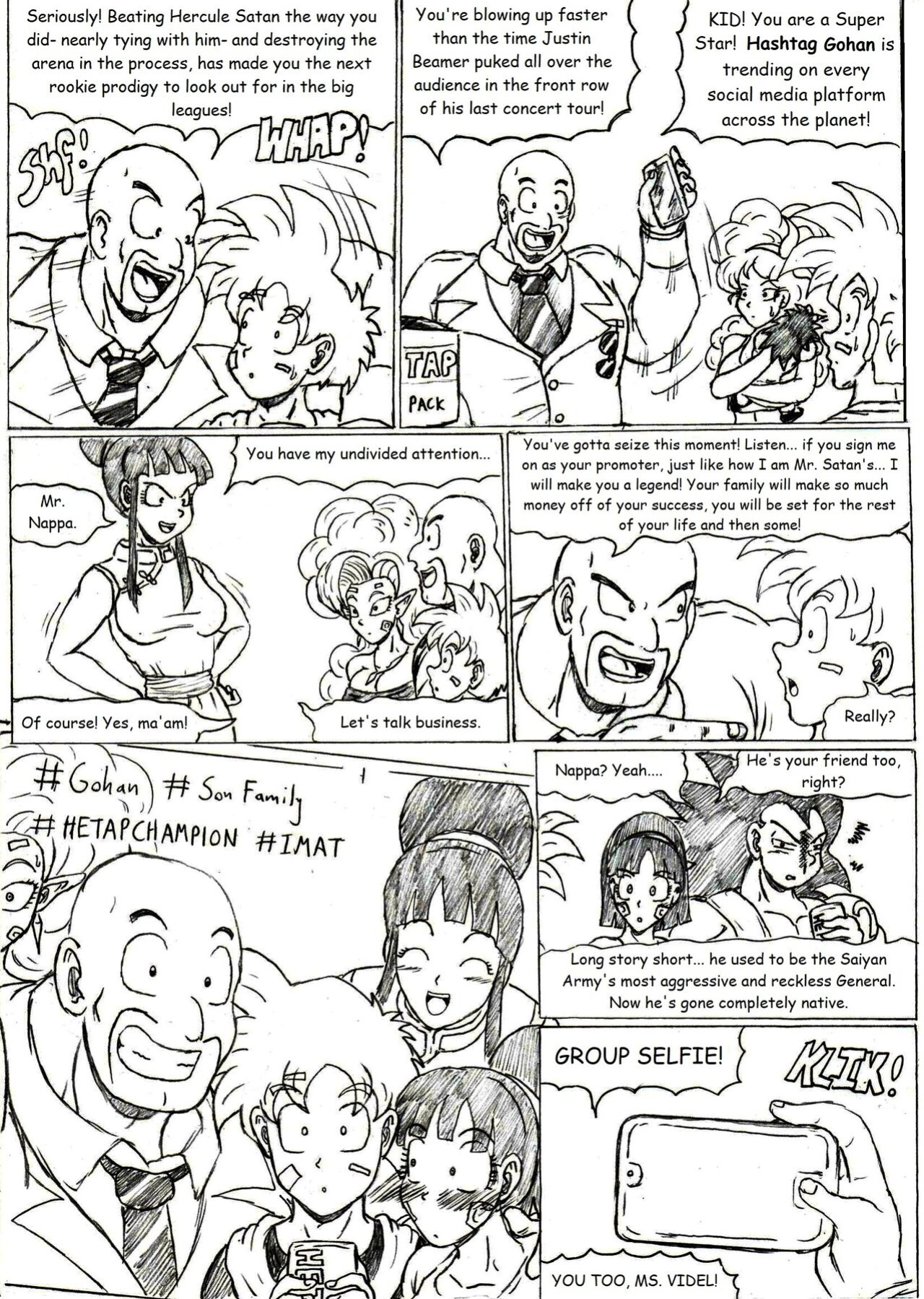 [TheWriteFiction] DRAGONBALL Z Golden Age - Chapter 7 - Resolutions