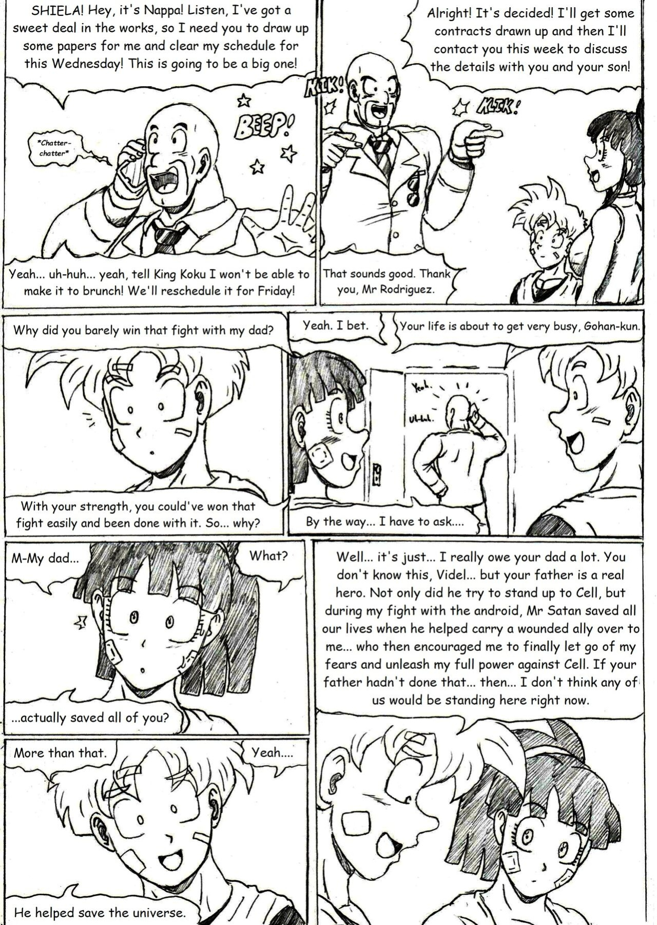 [TheWriteFiction] DRAGONBALL Z Golden Age - Chapter 7 - Resolutions