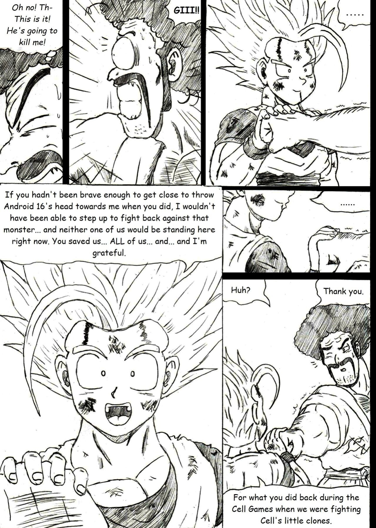 [TheWriteFiction] DRAGONBALL Z Golden Age - Chapter 7 - Resolutions