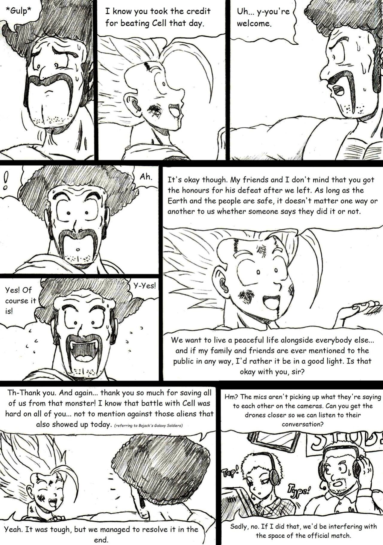 [TheWriteFiction] DRAGONBALL Z Golden Age - Chapter 7 - Resolutions