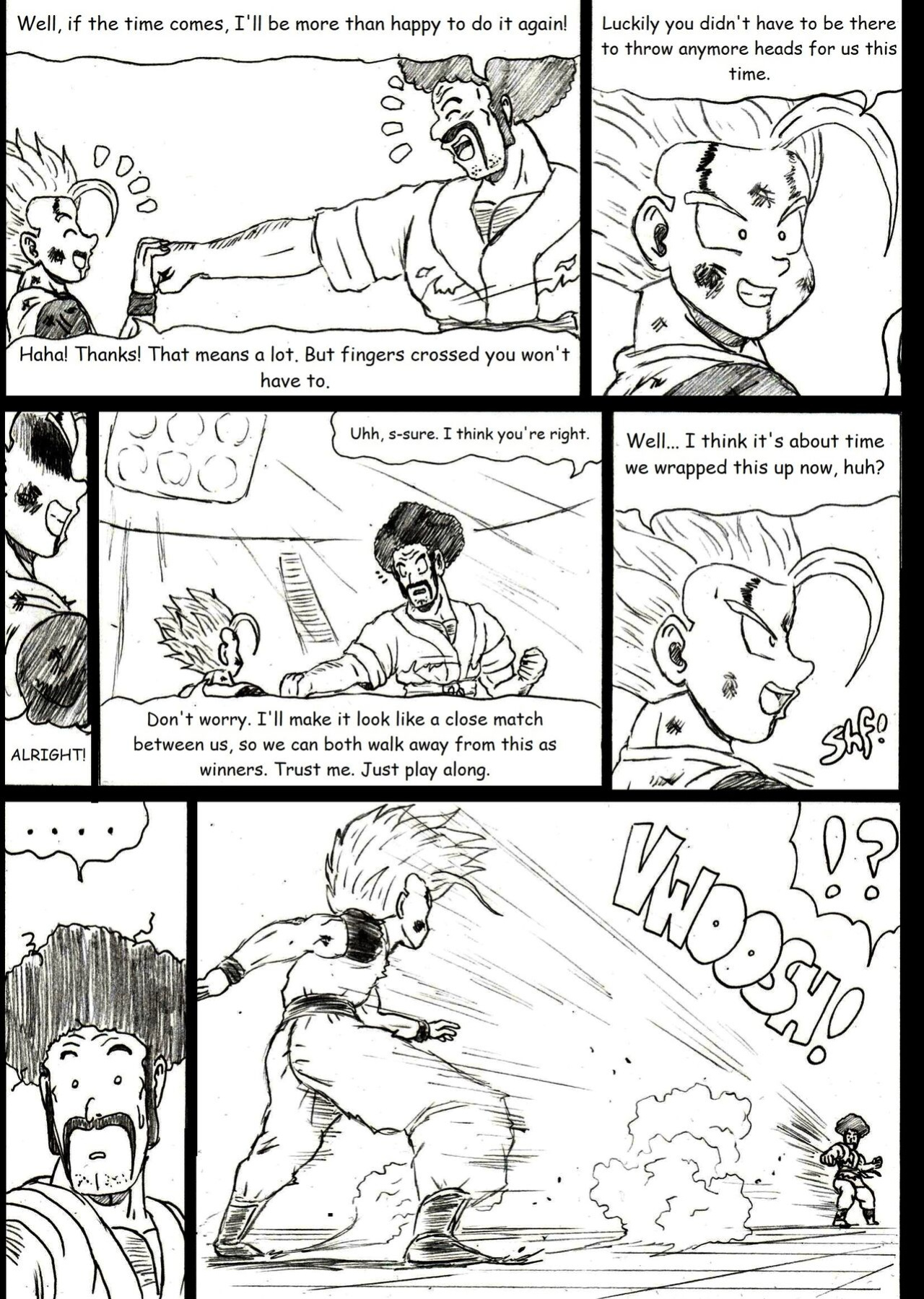 [TheWriteFiction] DRAGONBALL Z Golden Age - Chapter 7 - Resolutions