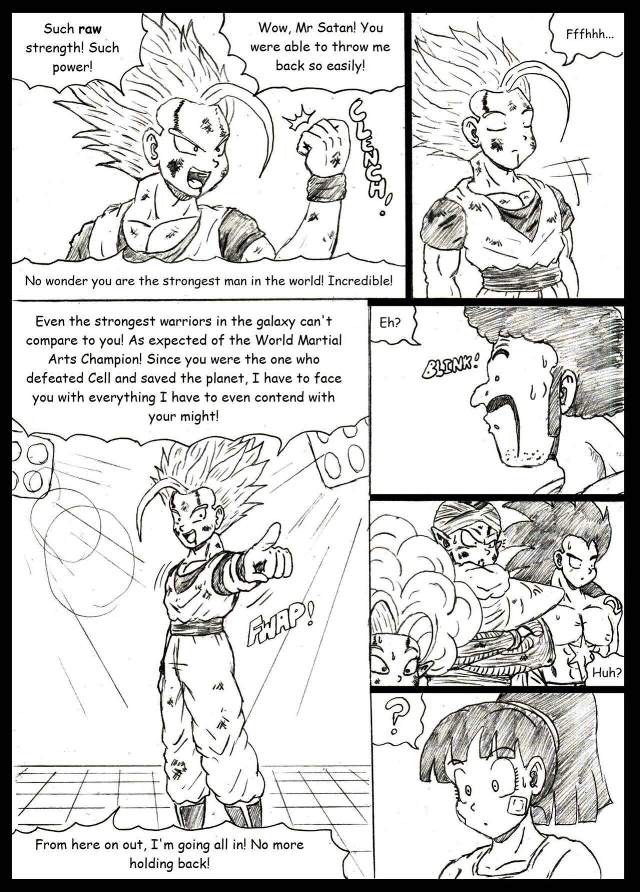 [TheWriteFiction] DRAGONBALL Z Golden Age - Chapter 7 - Resolutions