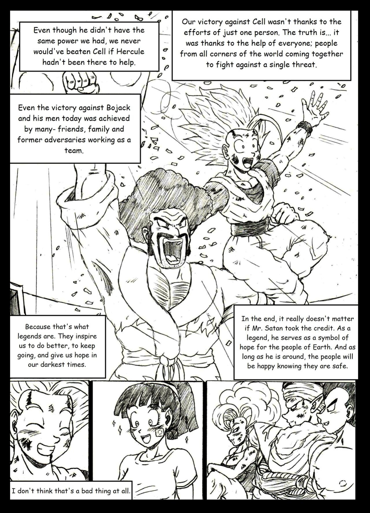 [TheWriteFiction] DRAGONBALL Z Golden Age - Chapter 7 - Resolutions