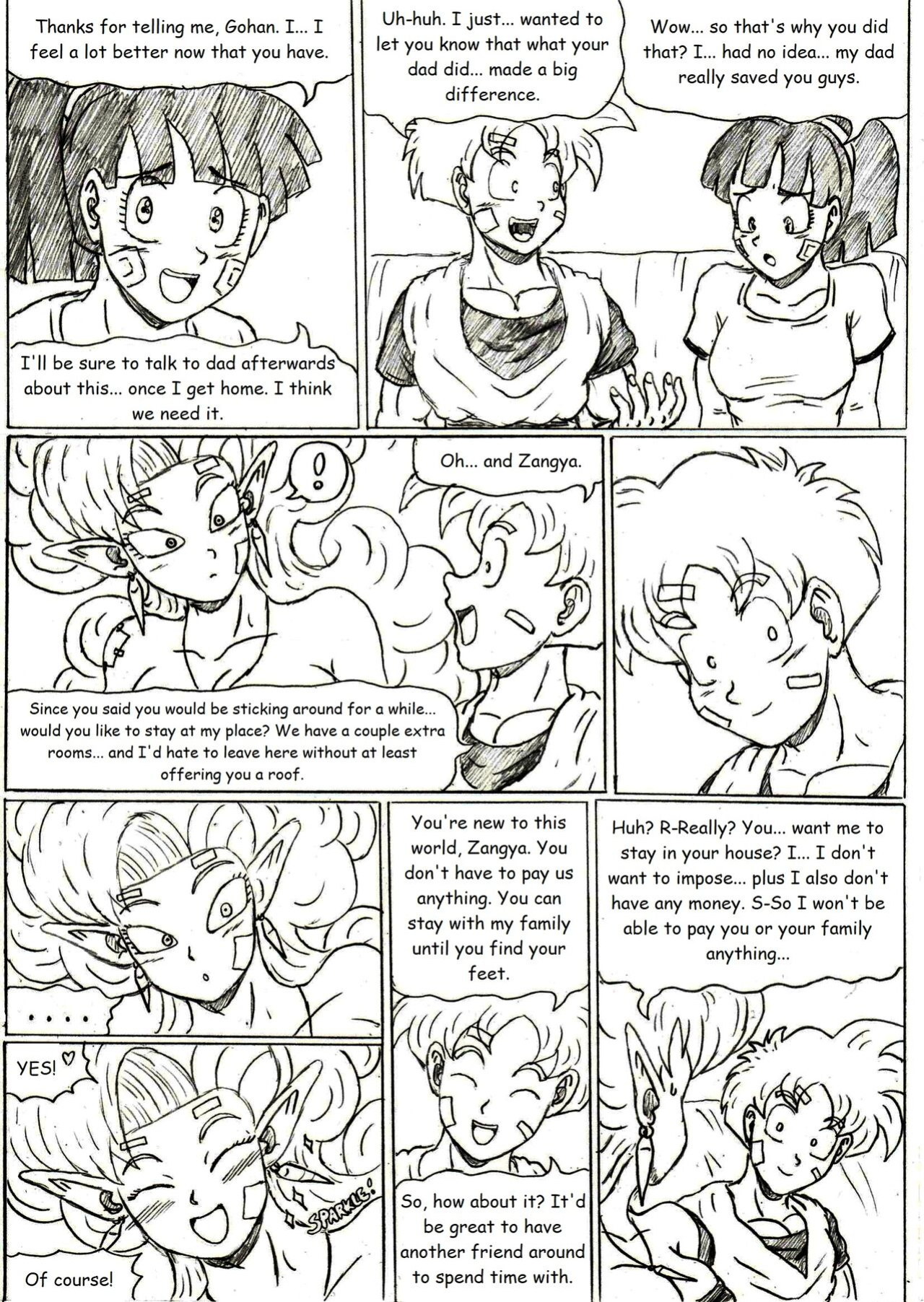 [TheWriteFiction] DRAGONBALL Z Golden Age - Chapter 7 - Resolutions