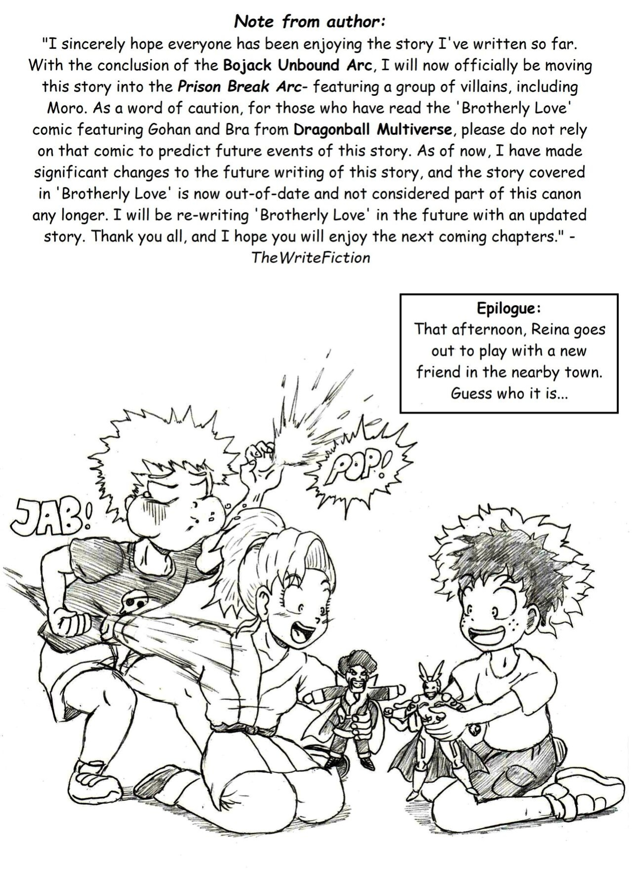 [TheWriteFiction] DRAGONBALL Z Golden Age - Chapter 7 - Resolutions