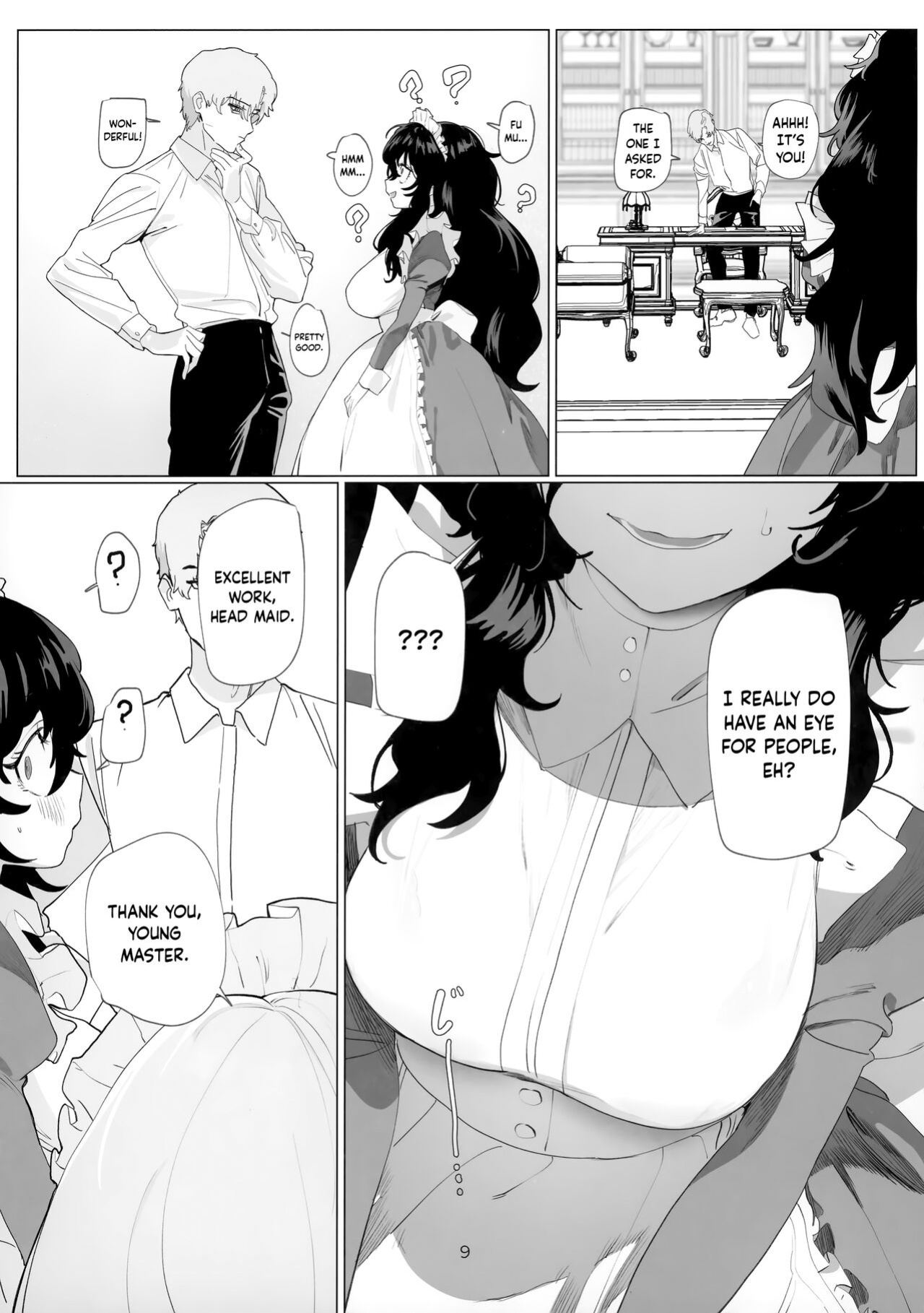 (C101) [Durakuna (Drontabi)] Dame Maid wa Bochama no OnaPet | Useless Maid is Young Master's Pet