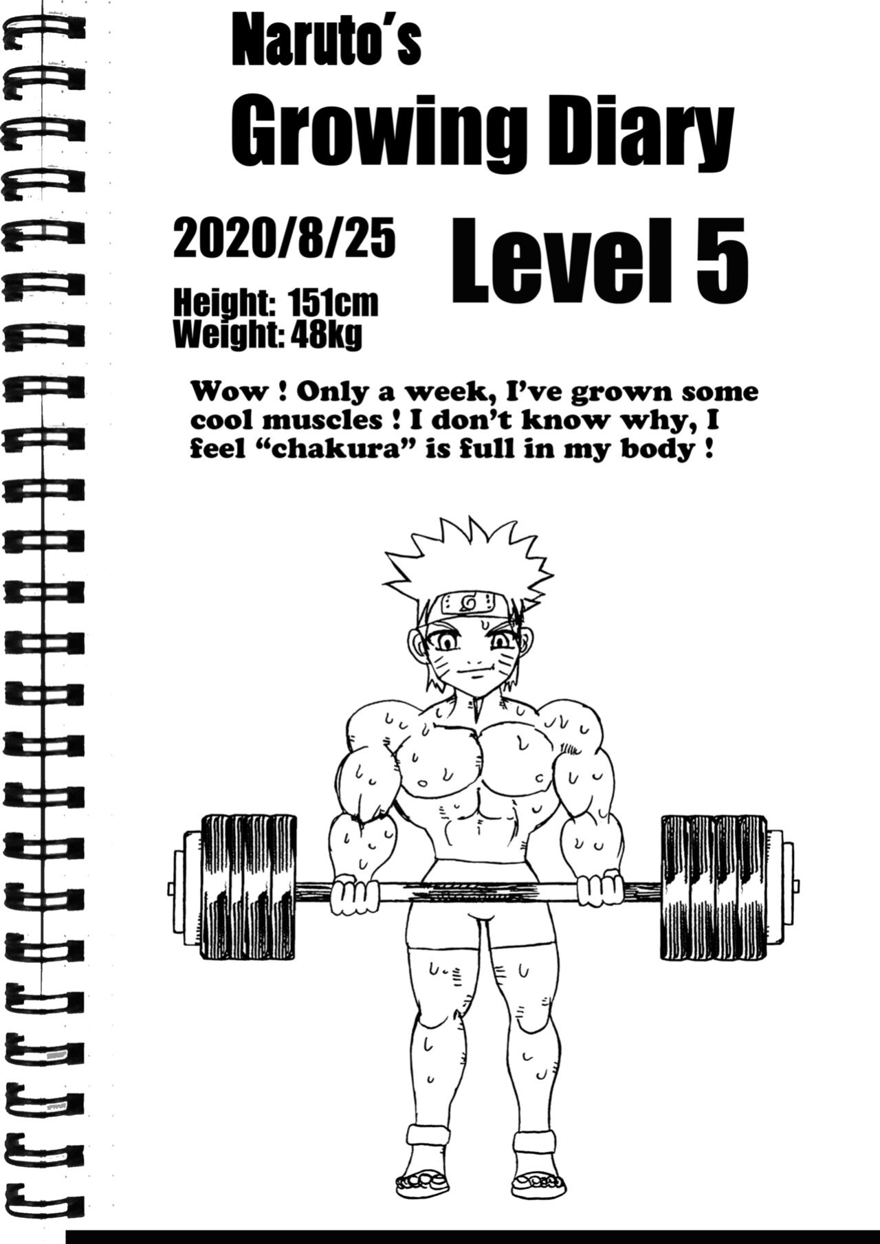 (e19700) Naruto Growing diary