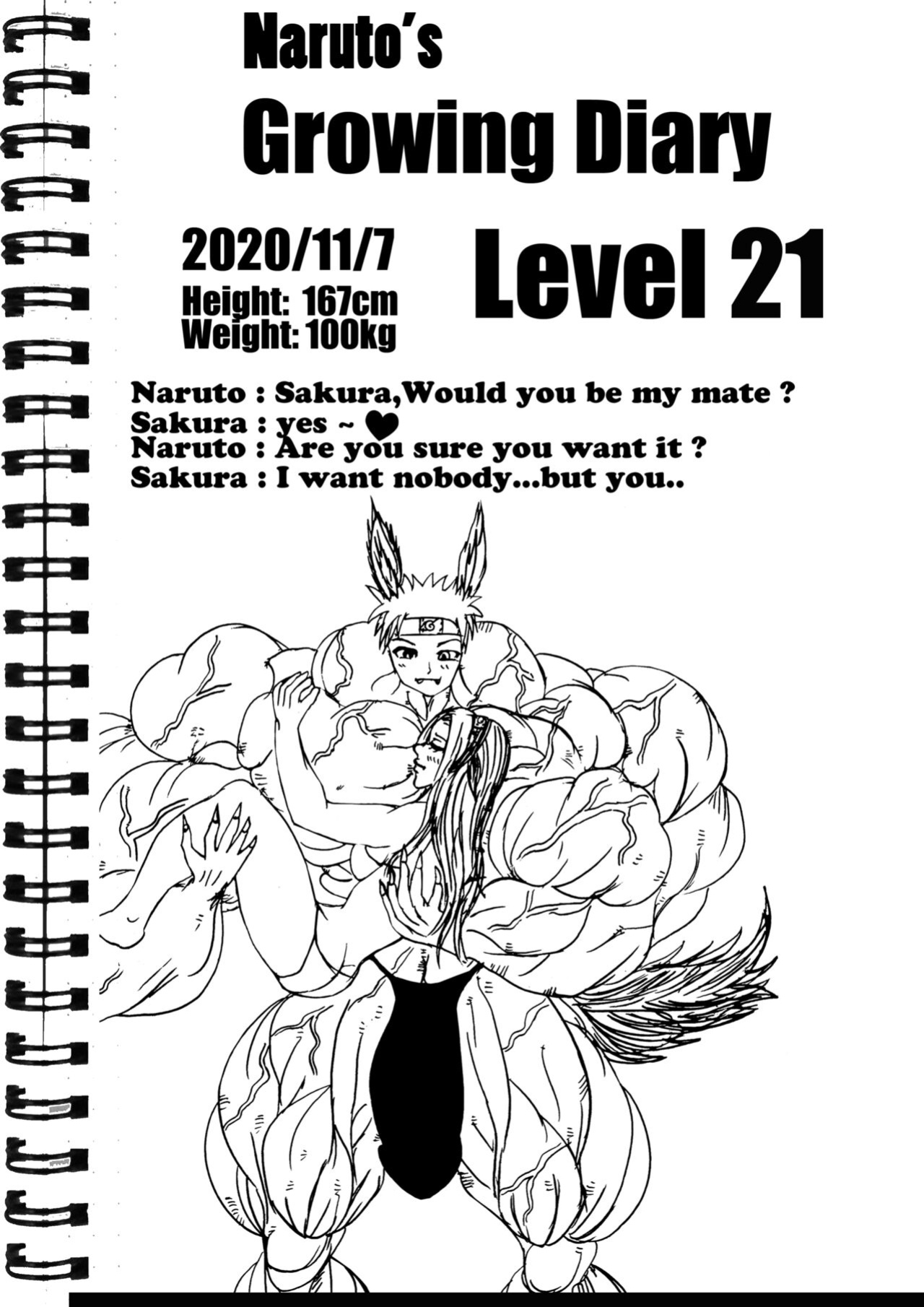 (e19700) Naruto Growing diary