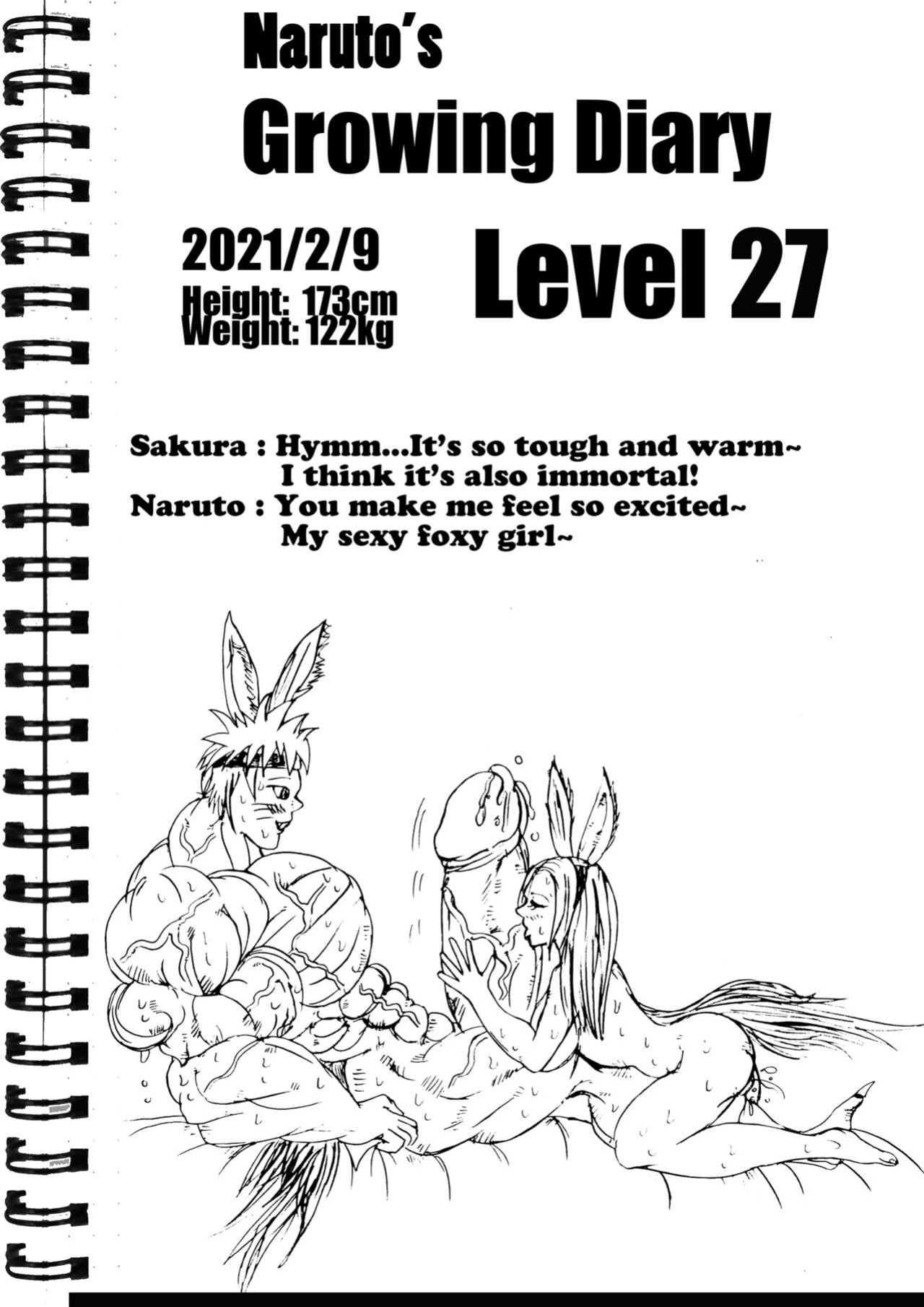 (e19700) Naruto Growing diary