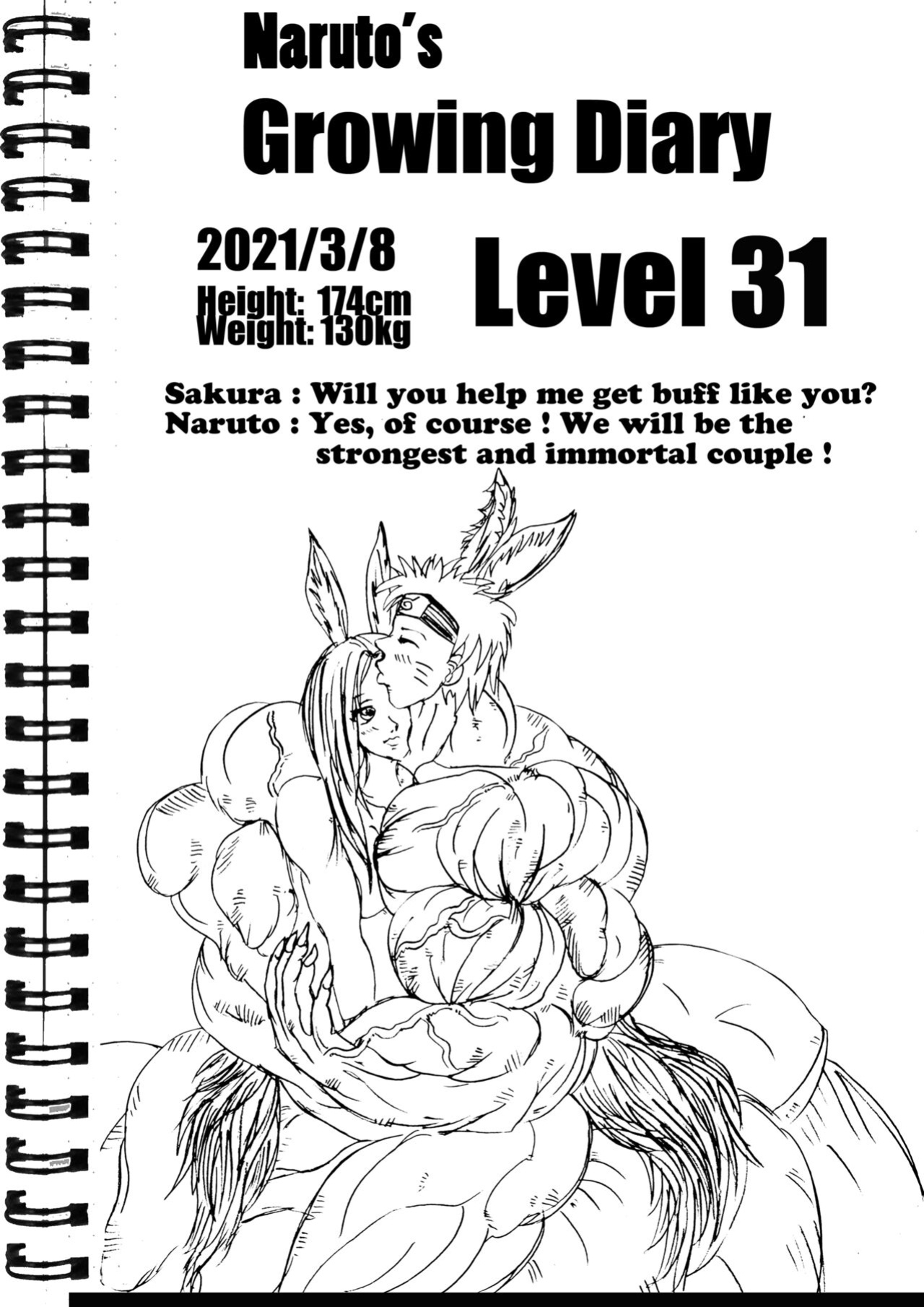 (e19700) Naruto Growing diary