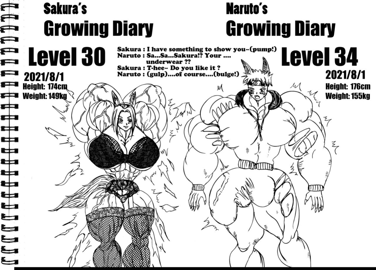 (e19700) Naruto Growing diary