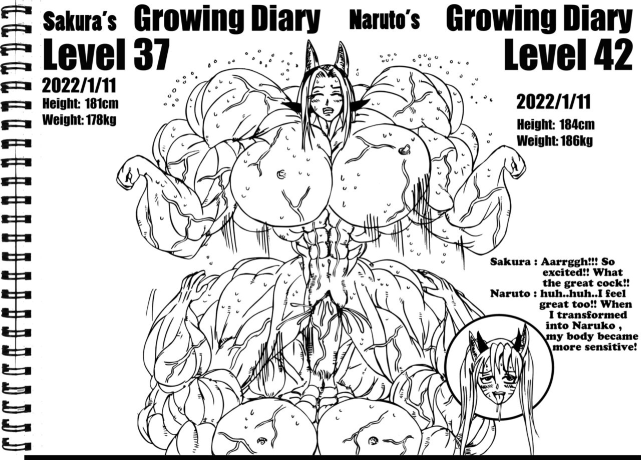 (e19700) Naruto Growing diary