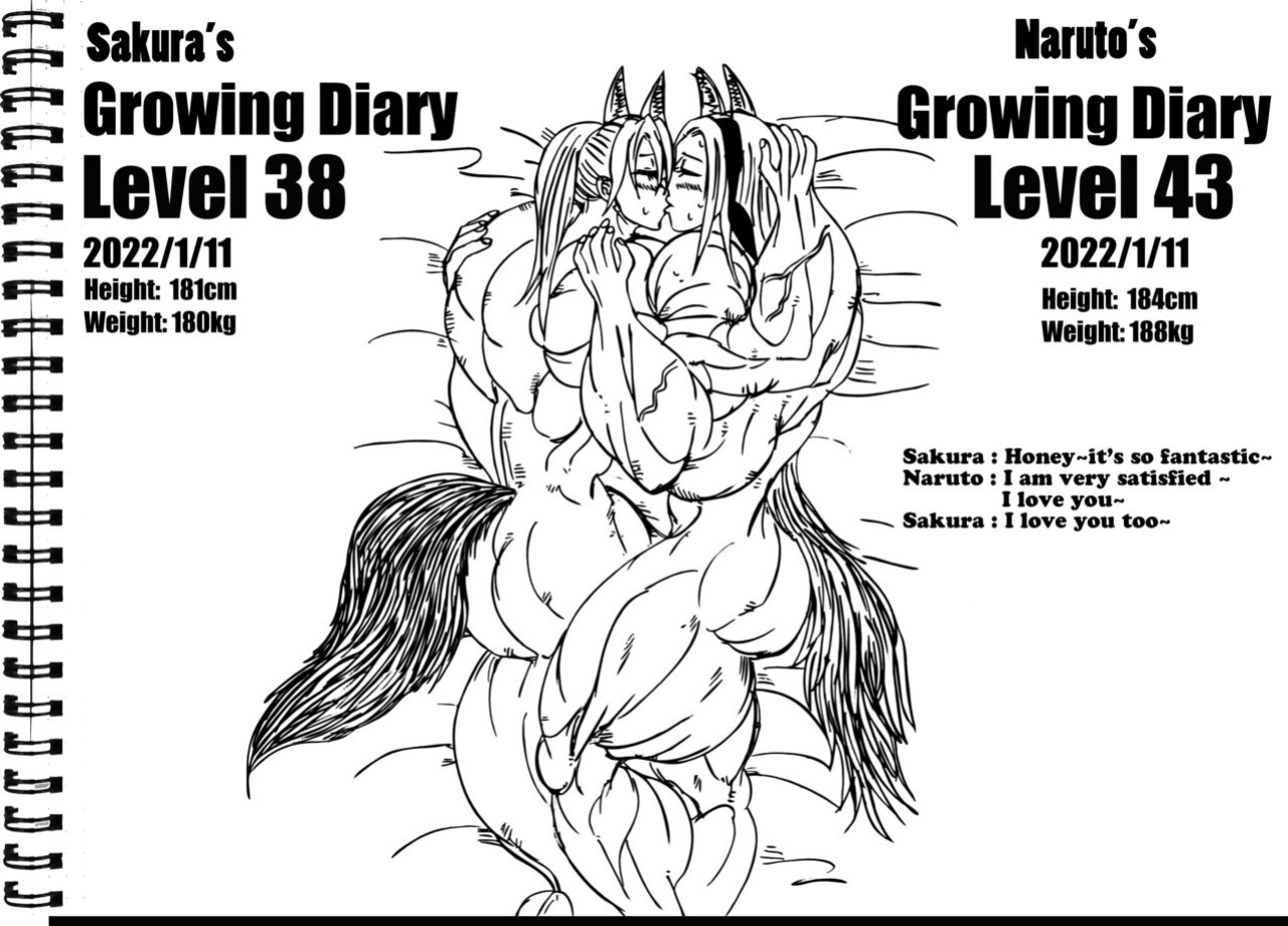 (e19700) Naruto Growing diary