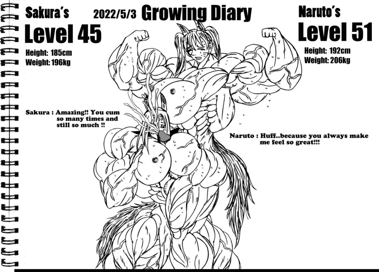 (e19700) Naruto Growing diary