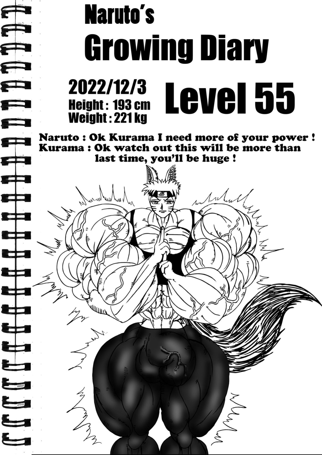 (e19700) Naruto Growing diary