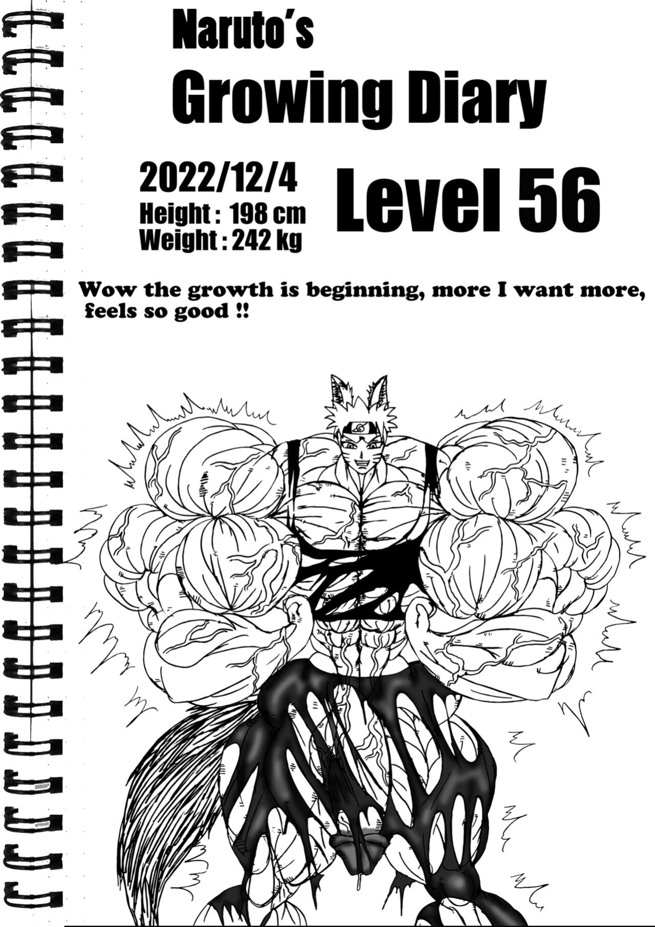 (e19700) Naruto Growing diary