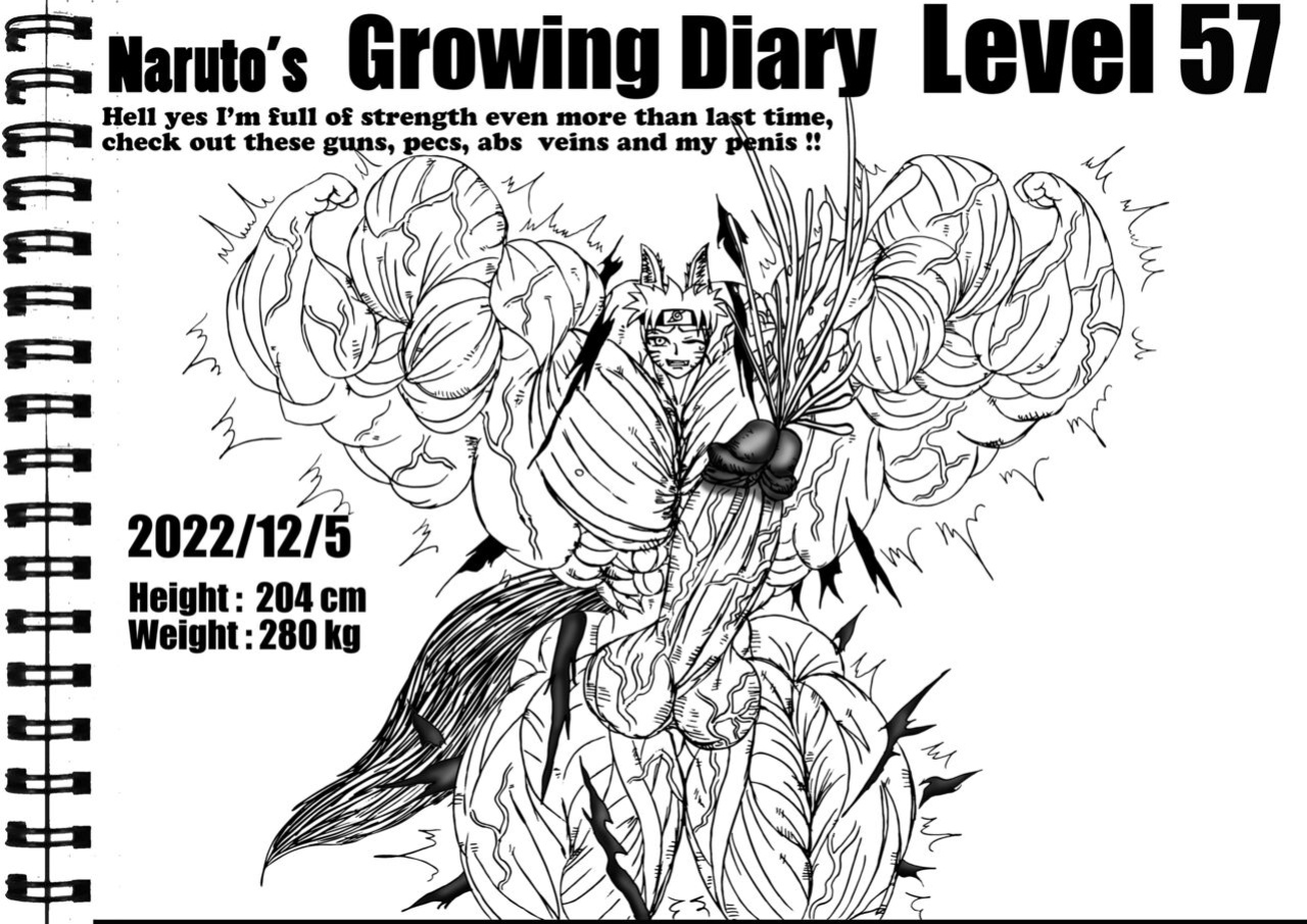 (e19700) Naruto Growing diary