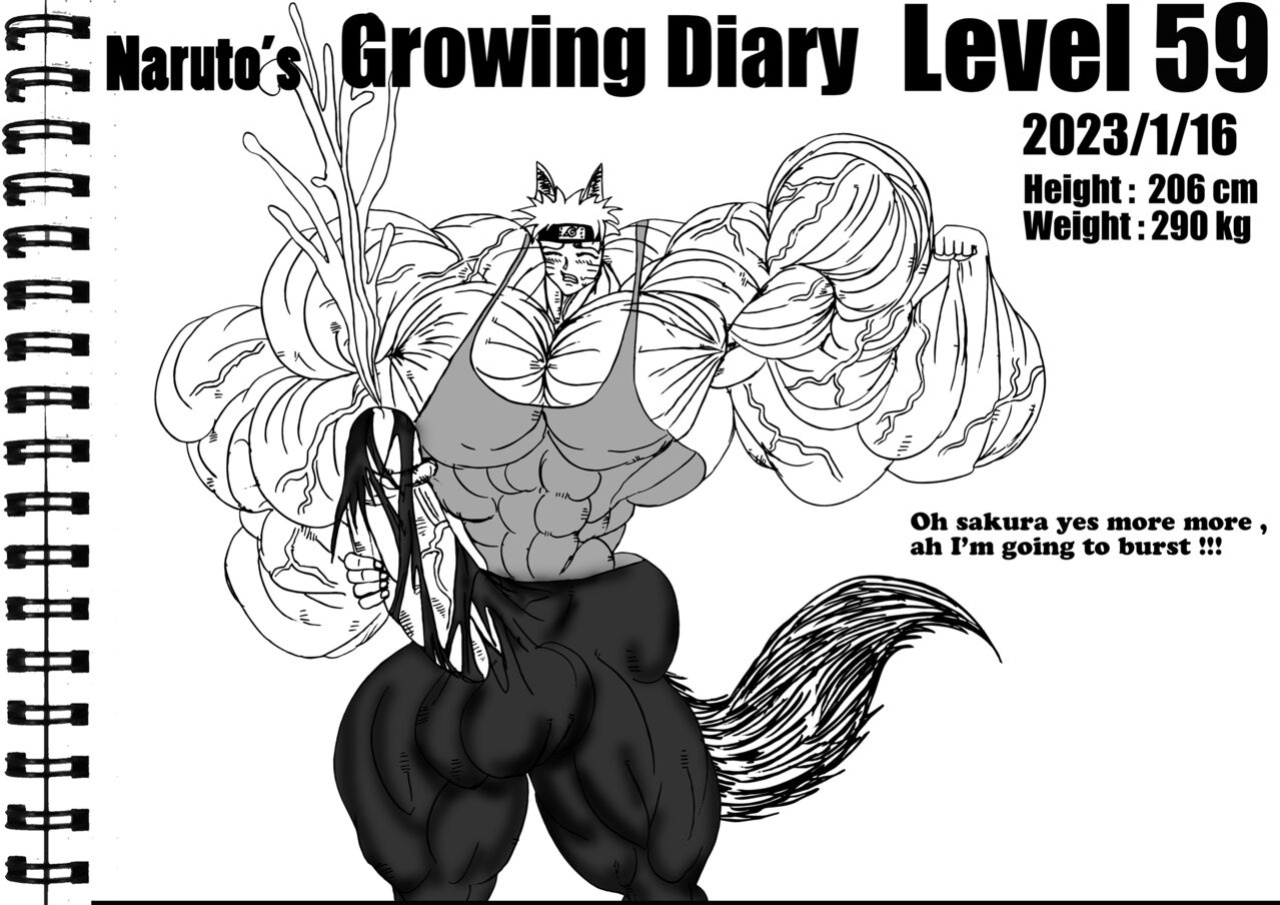 (e19700) Naruto Growing diary