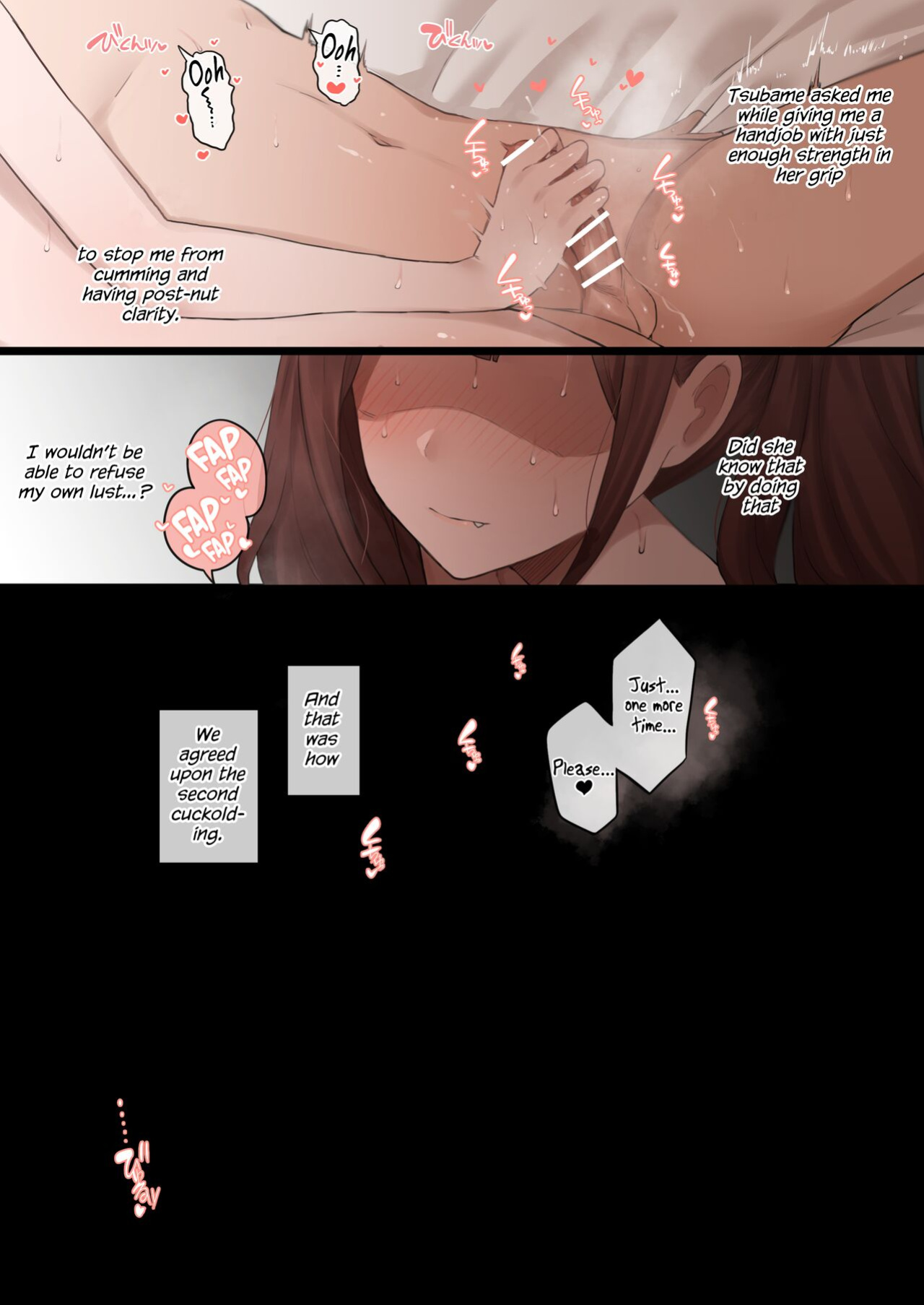 [Doushia (Terasu MC)] Boku no Netorase Seiheki ni Tsukiatte kureru Kanojo | A Girlfriend Who Plays Along with My Cuckold Fetish + Prequel [Defan752 & Tekkamaki]