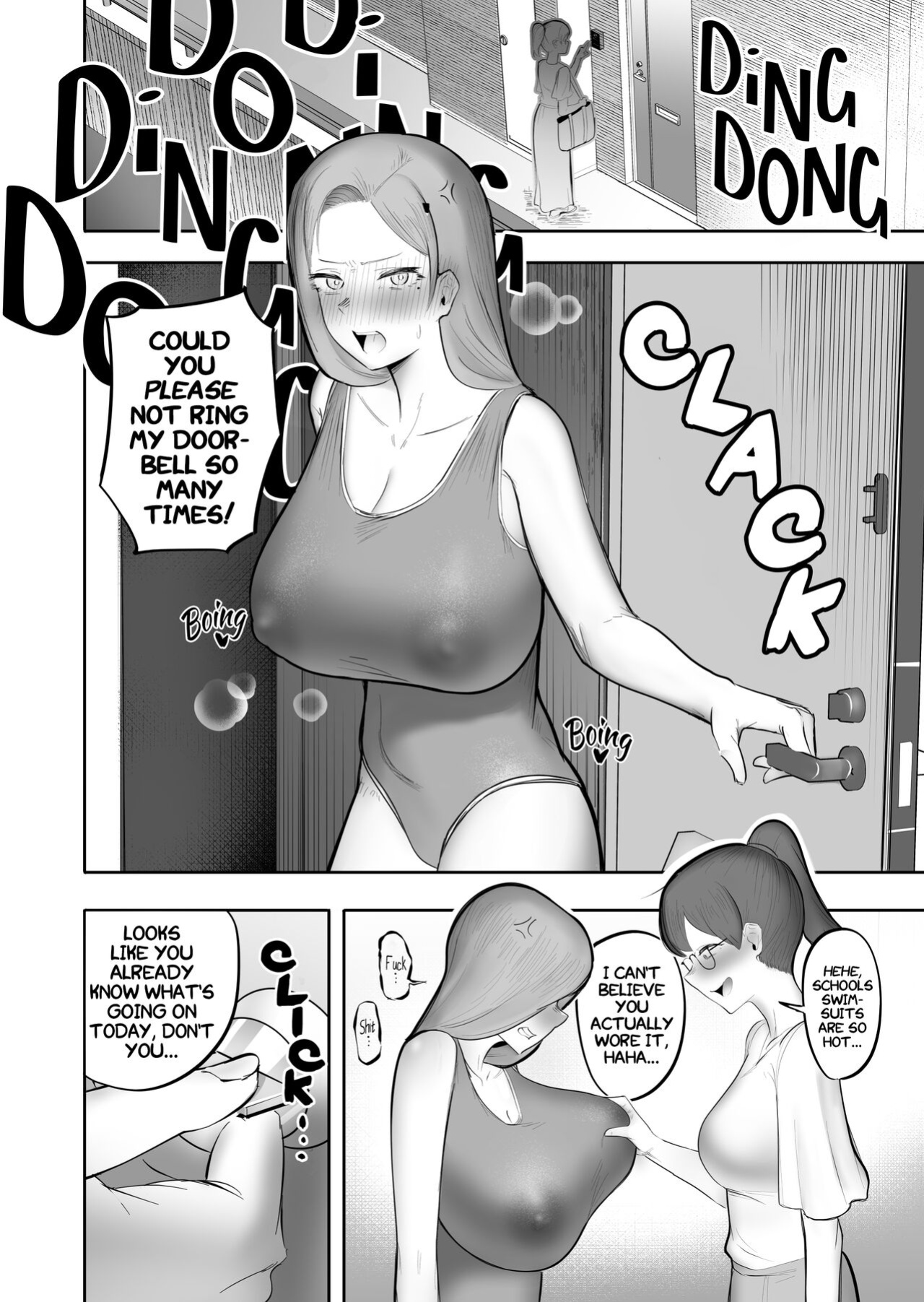 [Flat Rurit (Taira Rurit)] An Erotic Gal That Gets Female Teachers Erect [Mr_Person Translation]