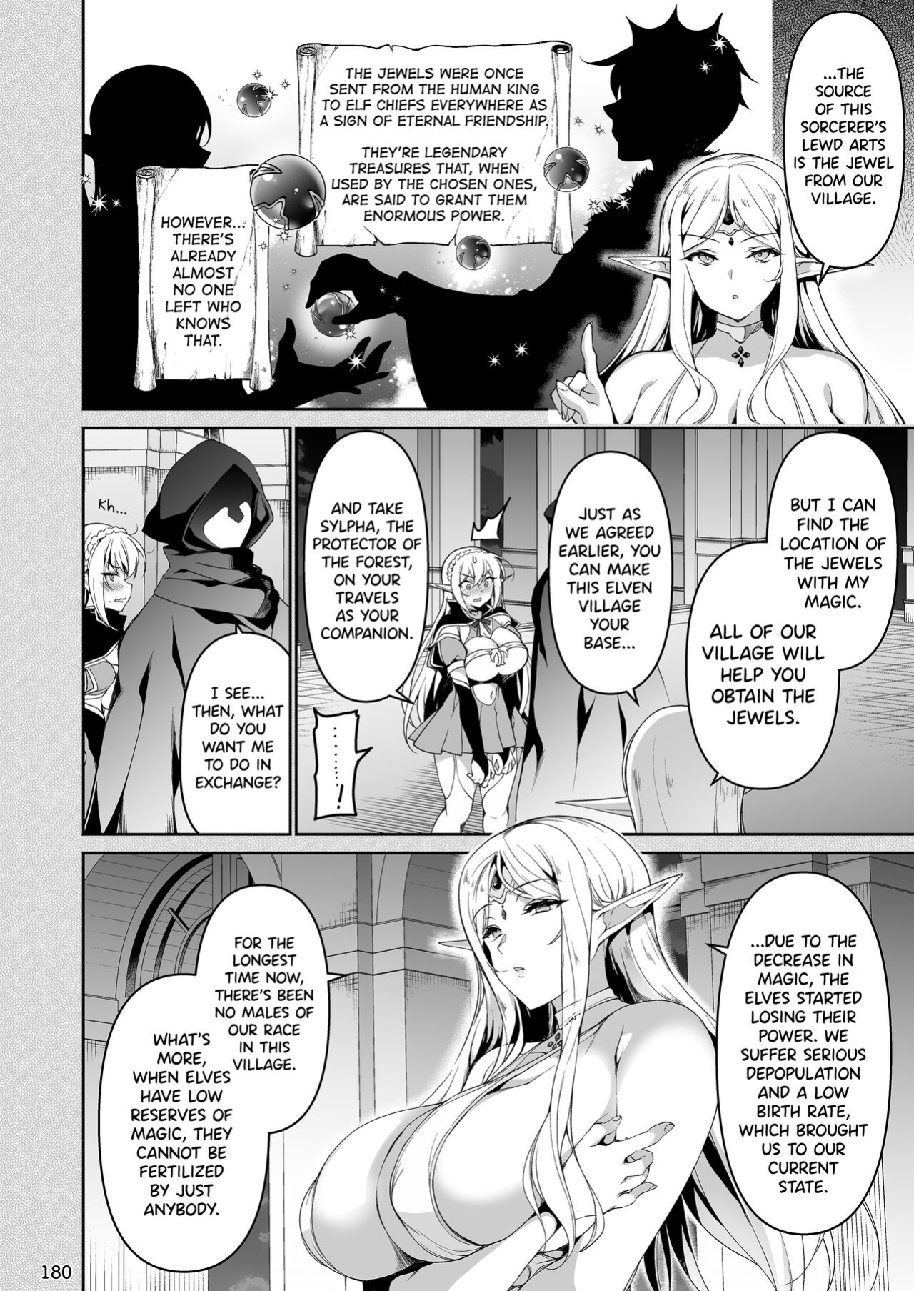 [Ninokoya (Ninoko)] Elf ni Inmon o Tsukeru Hon LEVEL1~4 Soushuuhen Ch.4 [biribiri]