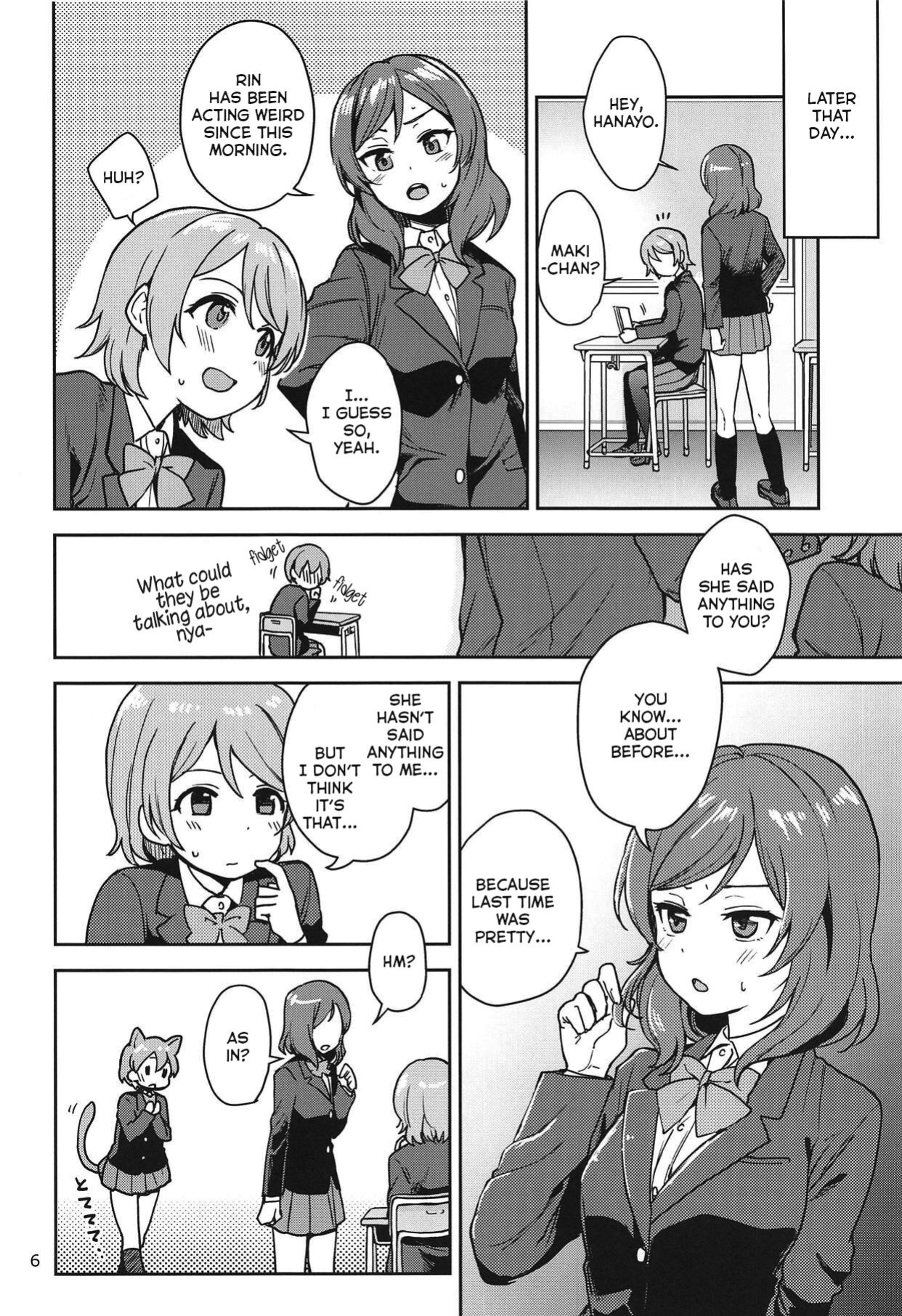 (C95) [Kurocan (Itsuki Kuro)] Rin no Mondai Zoufukuchuu! (Love Live!) [nemuiTL]