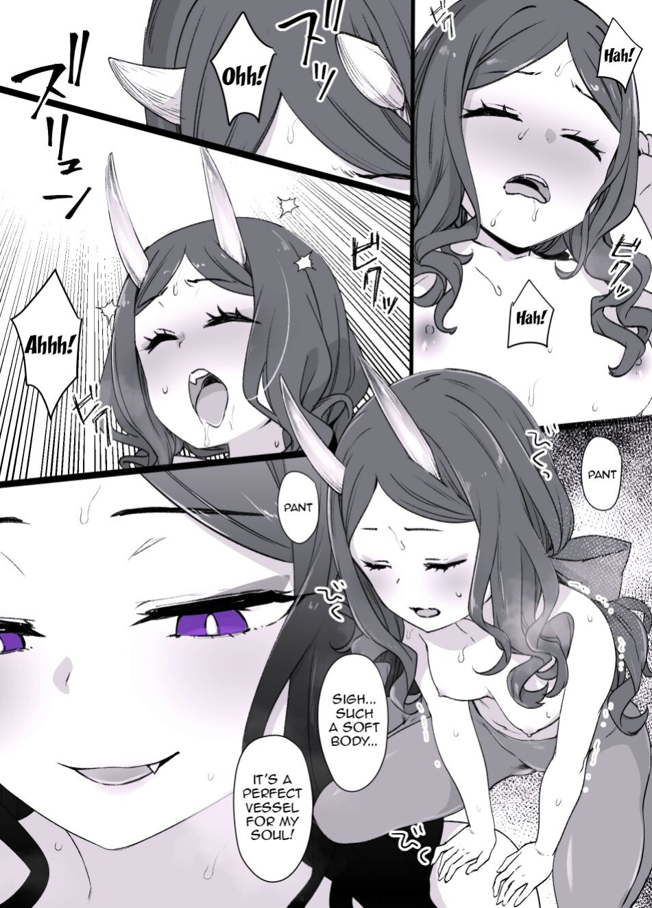 [Kusayarou] FGO Shuten Douji x Da Vinci Hyoui Manga | FGO Shuten-Doji x Da Vinci possession manga (Fate/Grand Order)