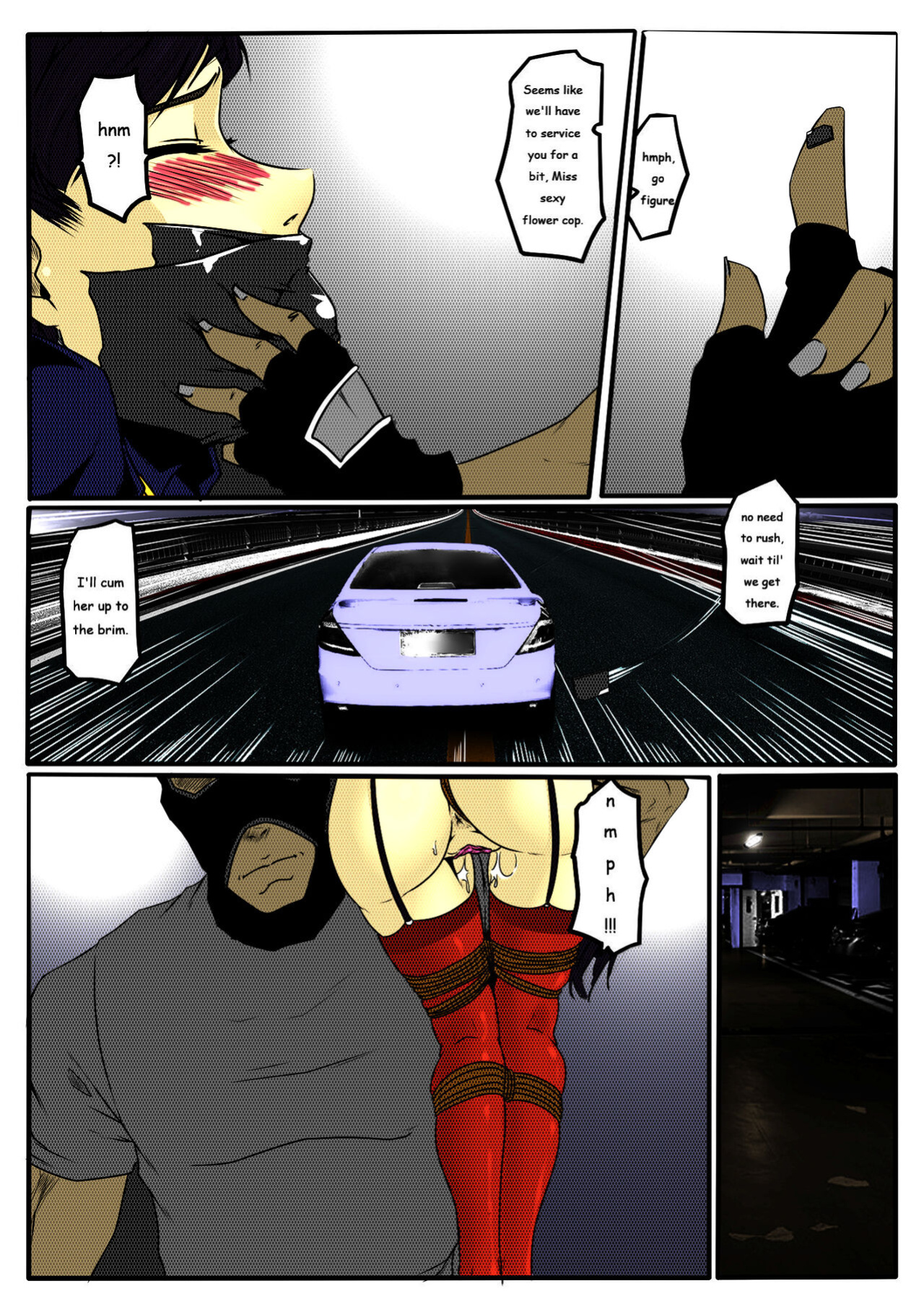 [GoDLeTTeR] Bondage Anecdote 002 - ENG (Colour) [alt version in comments]